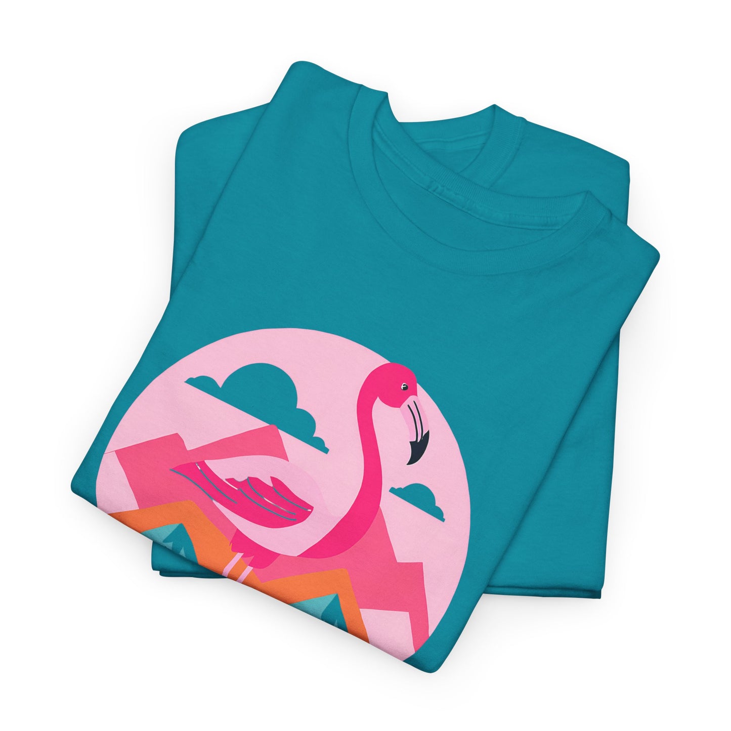 Flamingo Tee- Cotton T-shirt