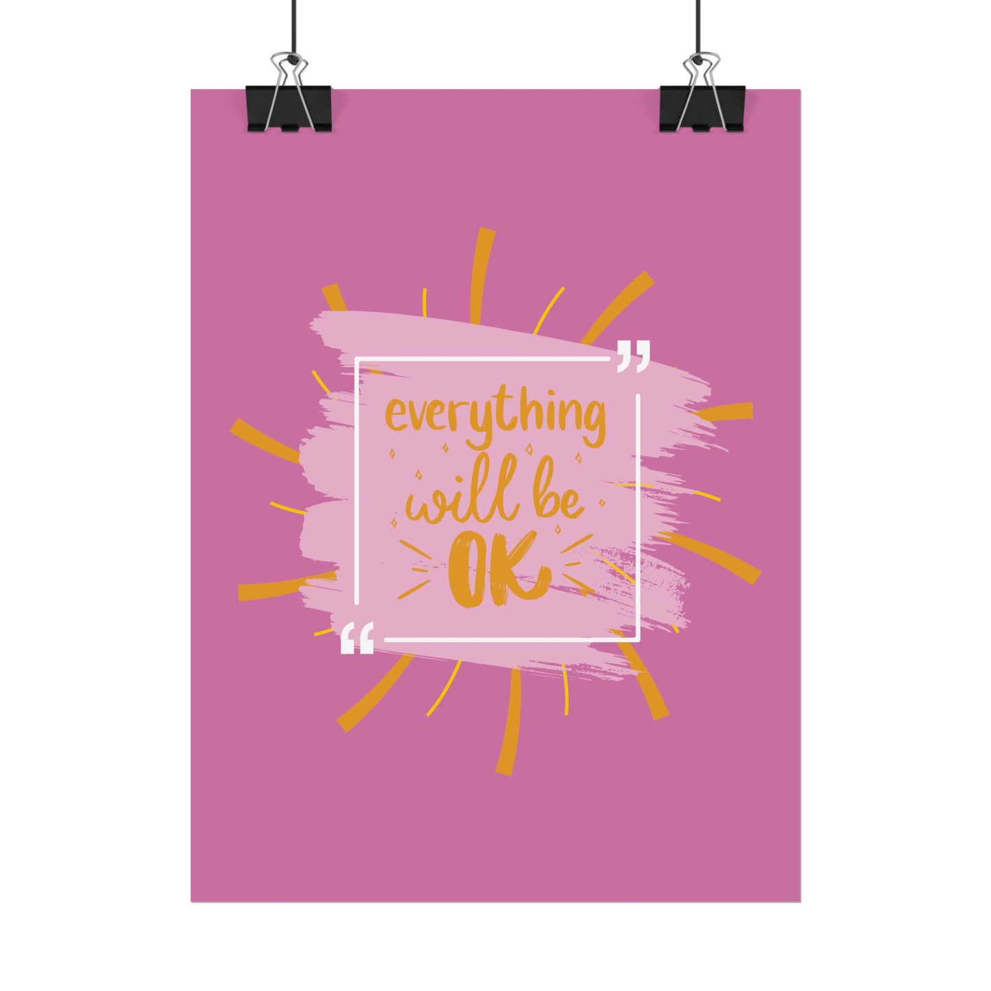 Everything Will Be Ok -Poster