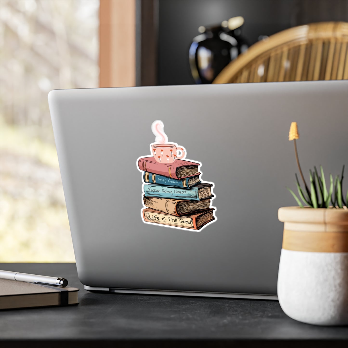 Book Lovers Keep Going Vinyl Decals