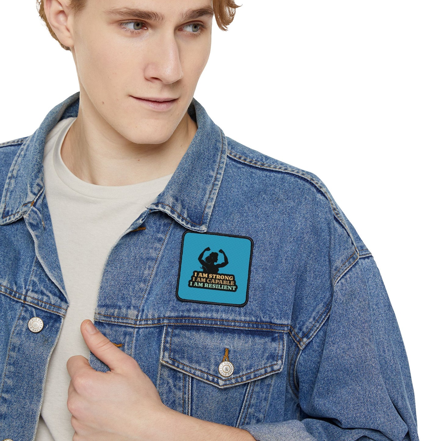 Iron-On Patches - Positive Affirmation, I am Strong
