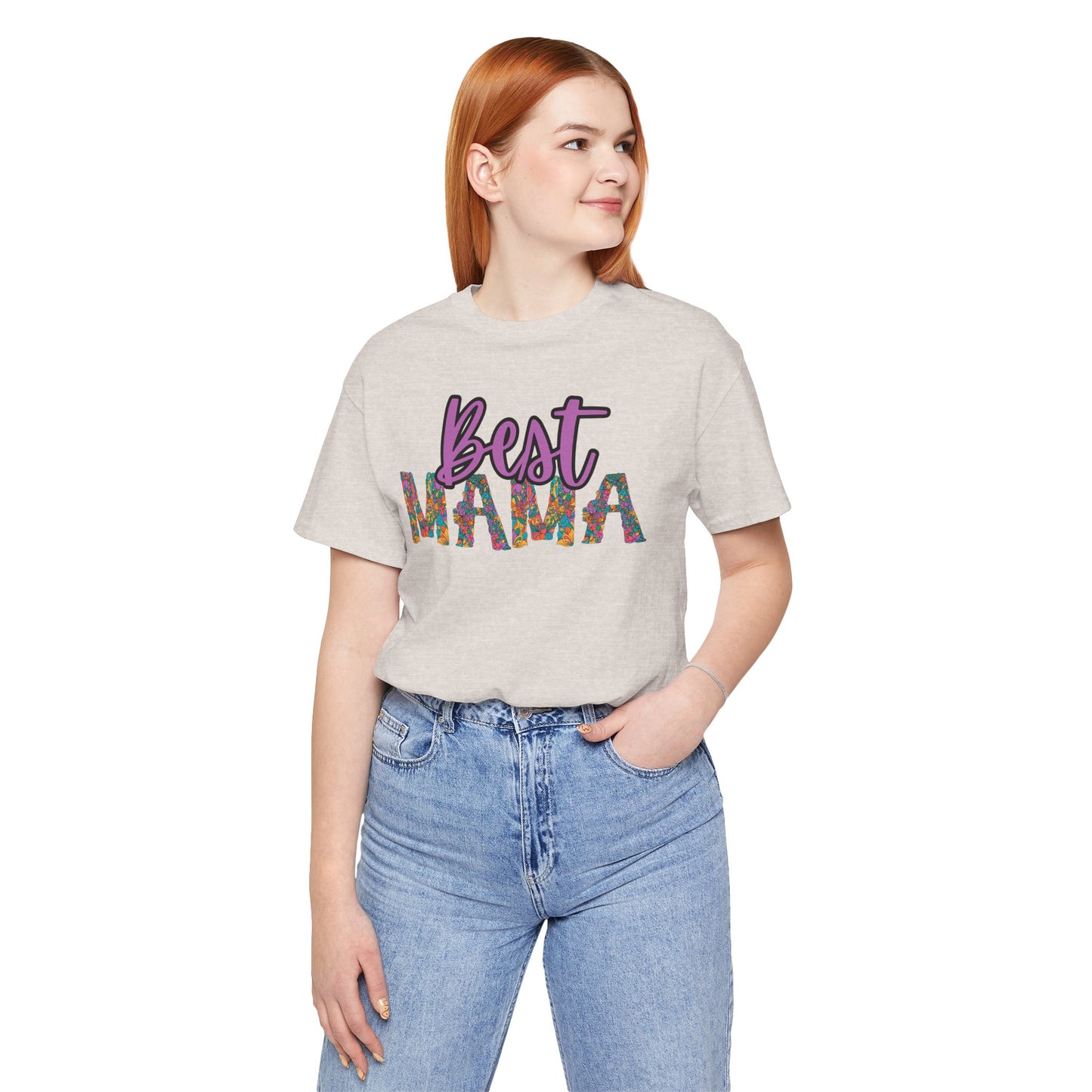 Floral 'Mama' Tee