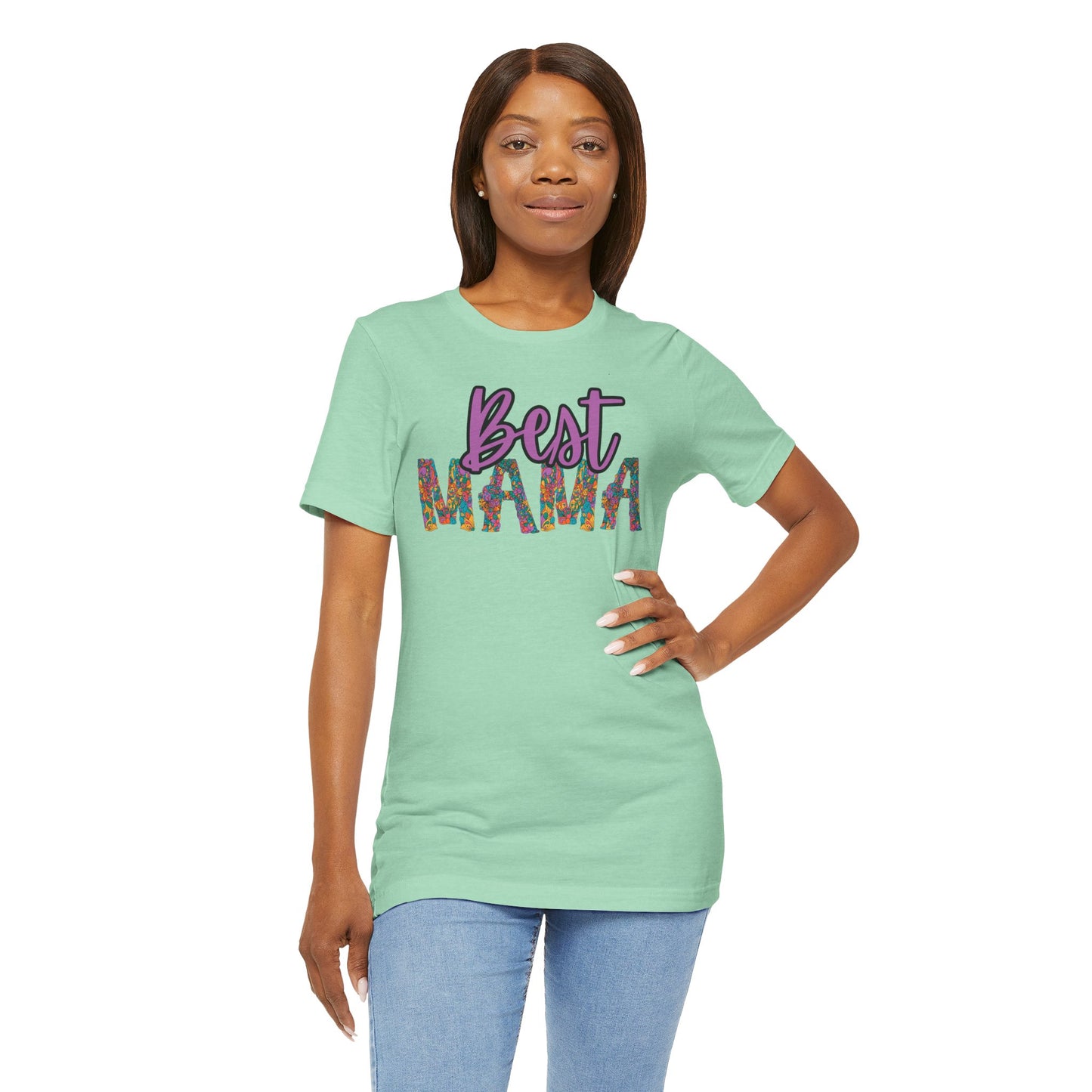 Floral 'Mama' Tee