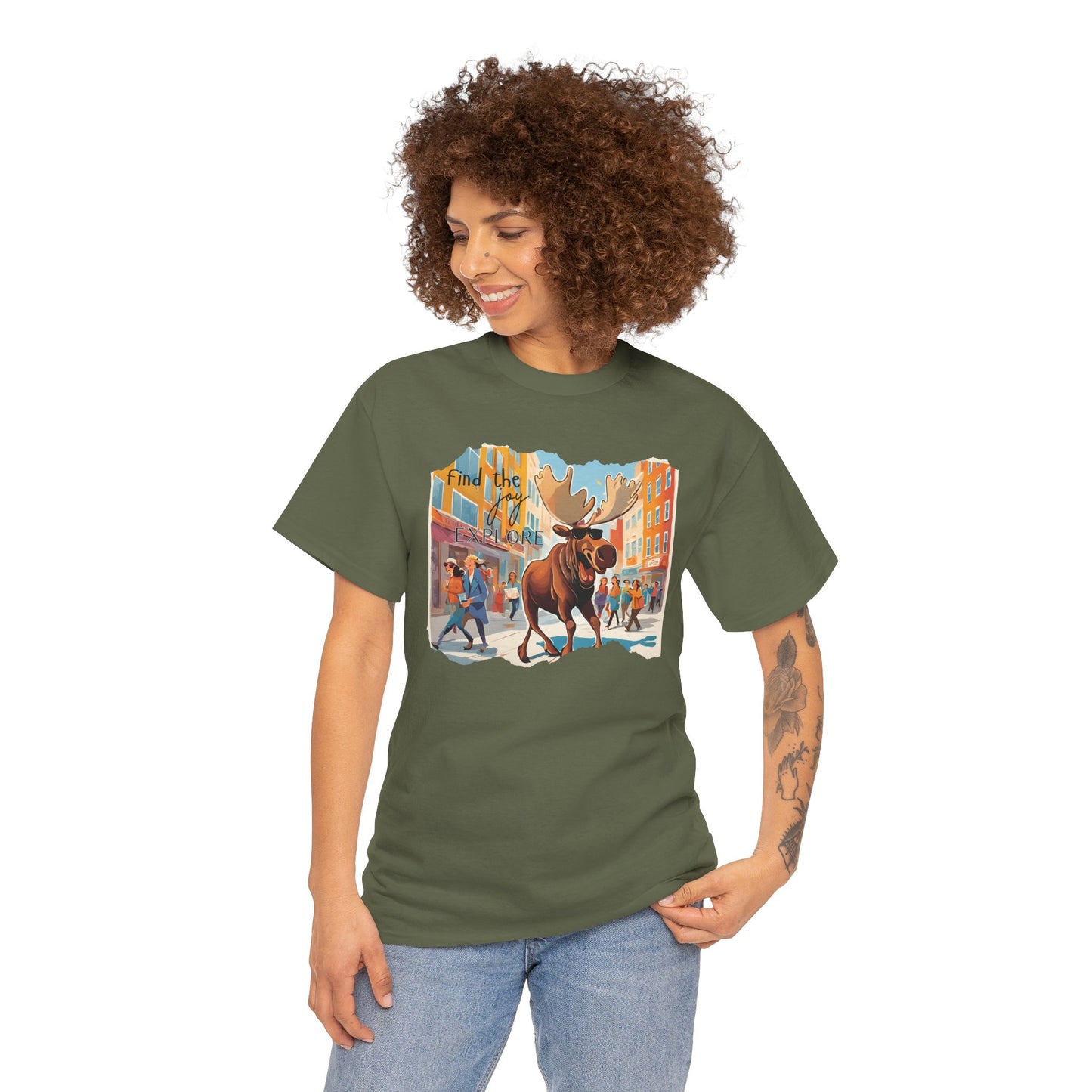 Joyful Moose Explorer T-Shirt