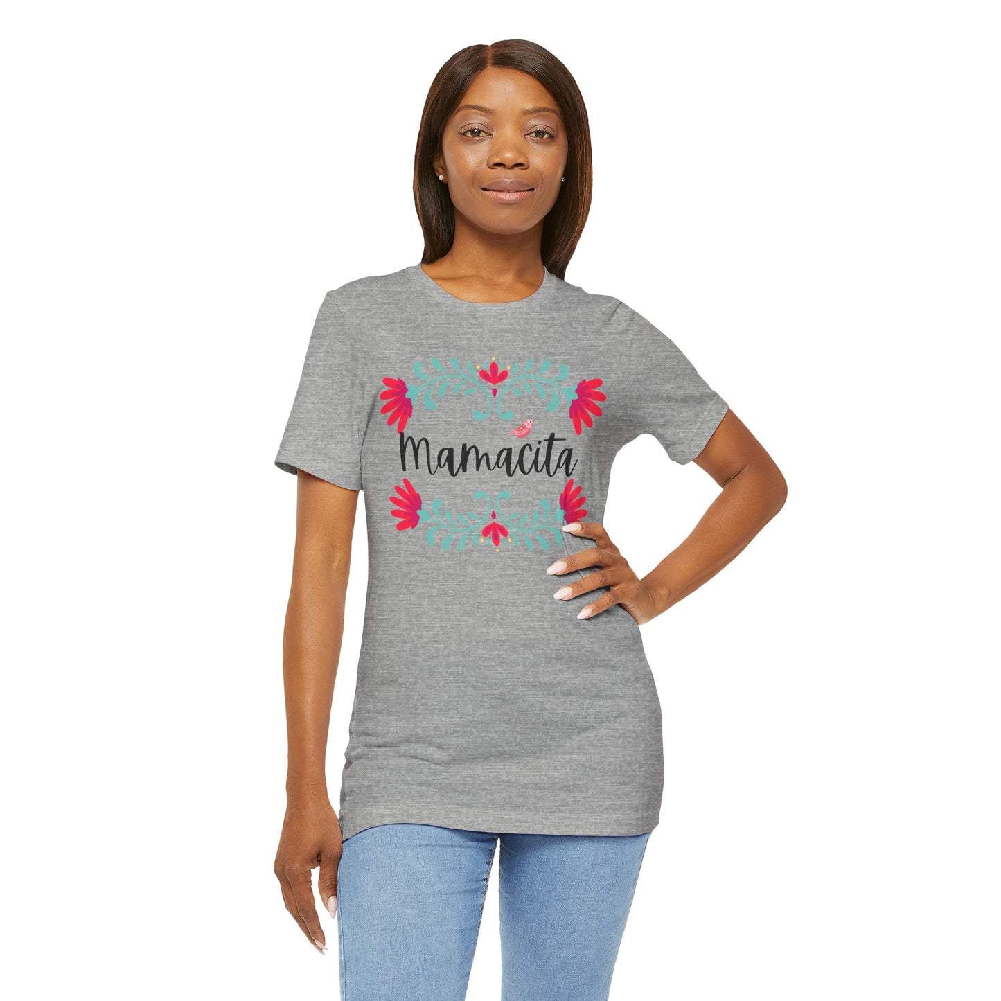 Mamacita- Mexican art inspired Floral Tee