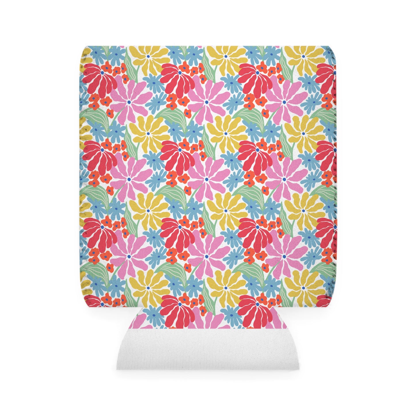 Floral Can Cooler Sleeve