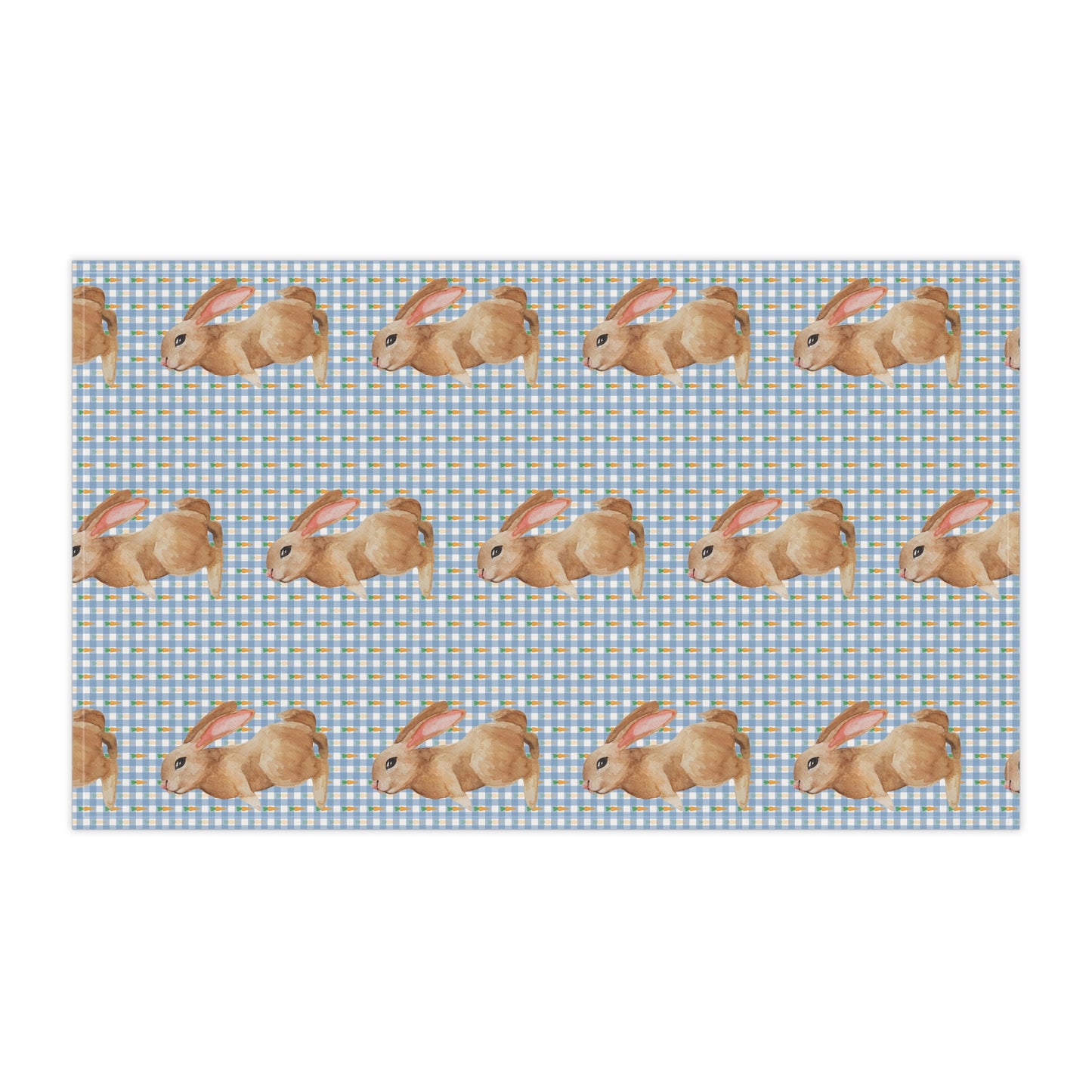 Adorable Bunny Design Cotton Tea Towels for Spring Decor