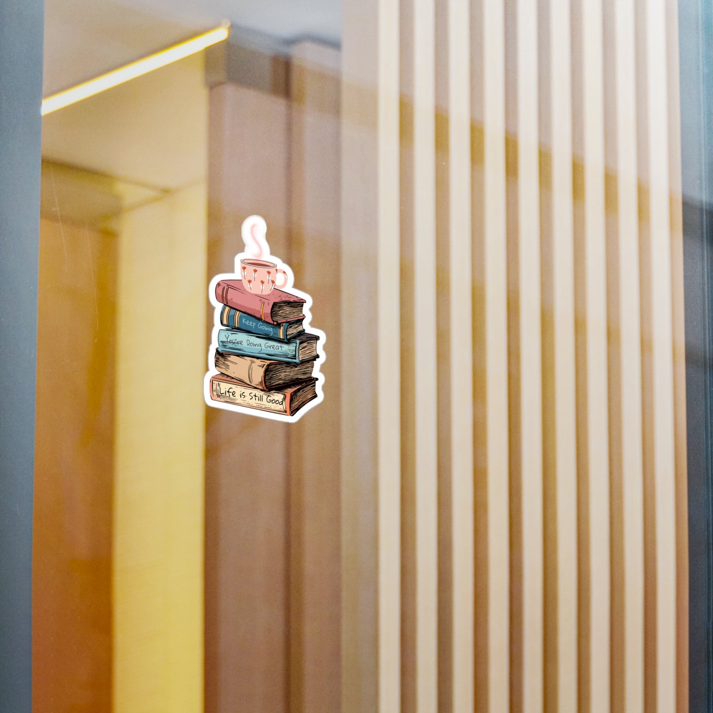 Book Lovers Keep Going Vinyl Decals