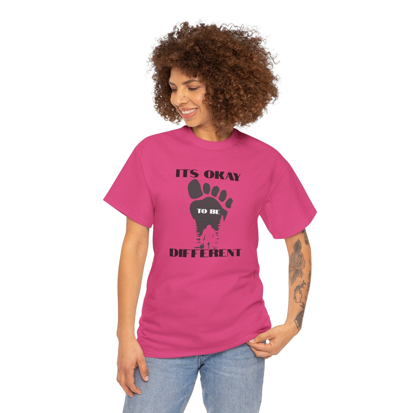 Big Foot Unisex Tee - Embrace Being Different