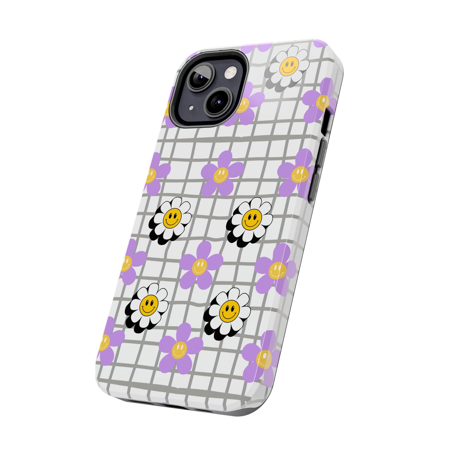 Phone Case - Flower Smiley Design