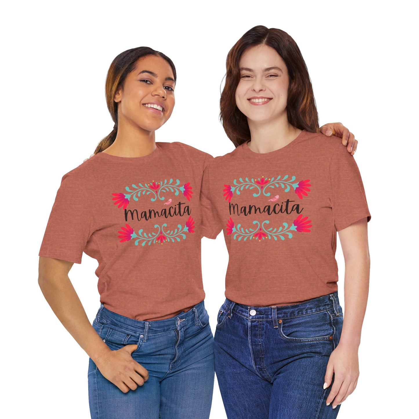 Mamacita- Mexican art inspired Floral Tee