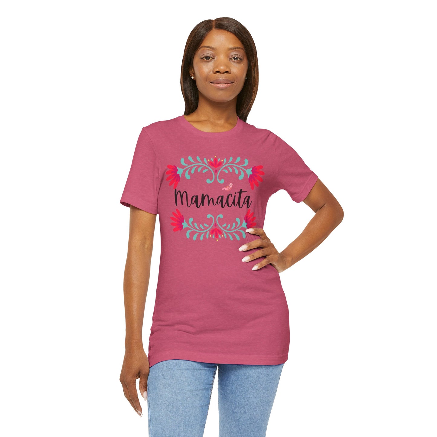 Mamacita- Mexican art inspired Floral Tee