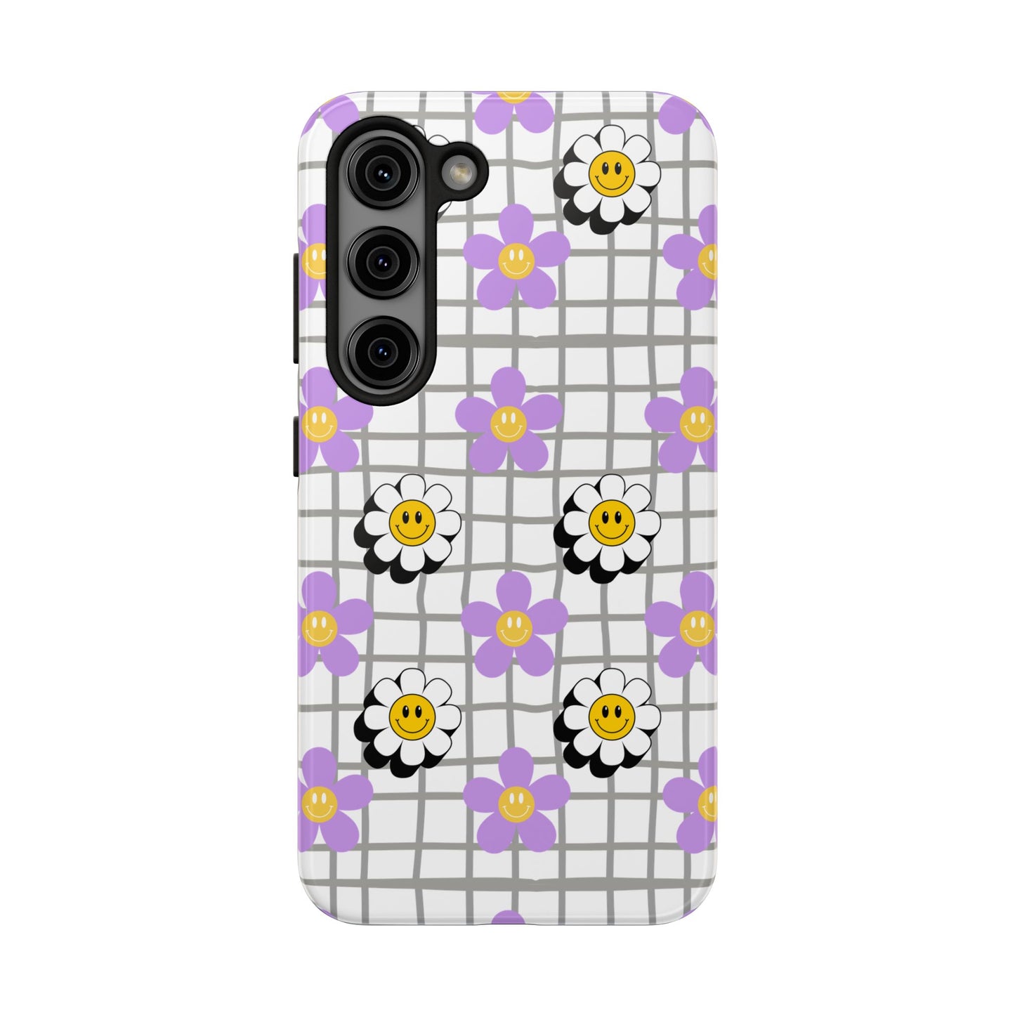 Phone Case - Flower Smiley Design
