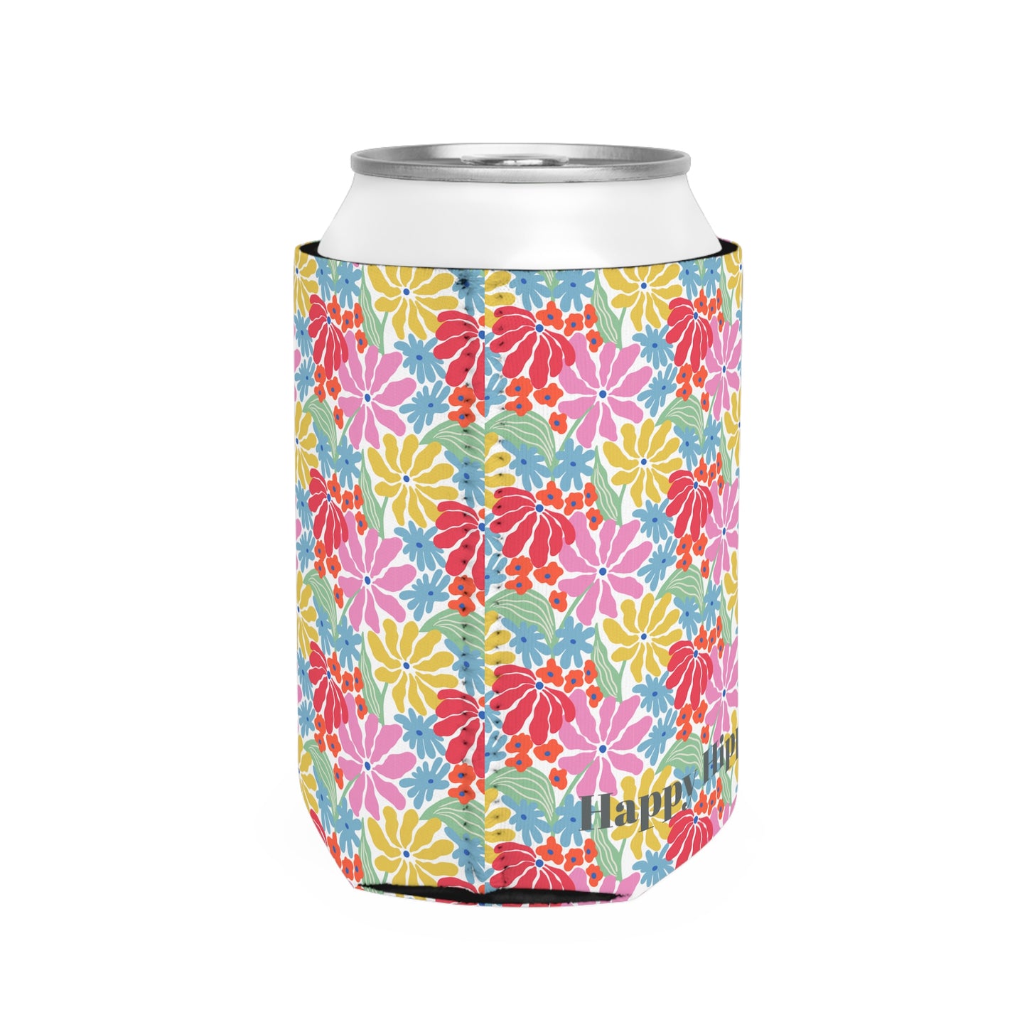 Floral Can Cooler Sleeve