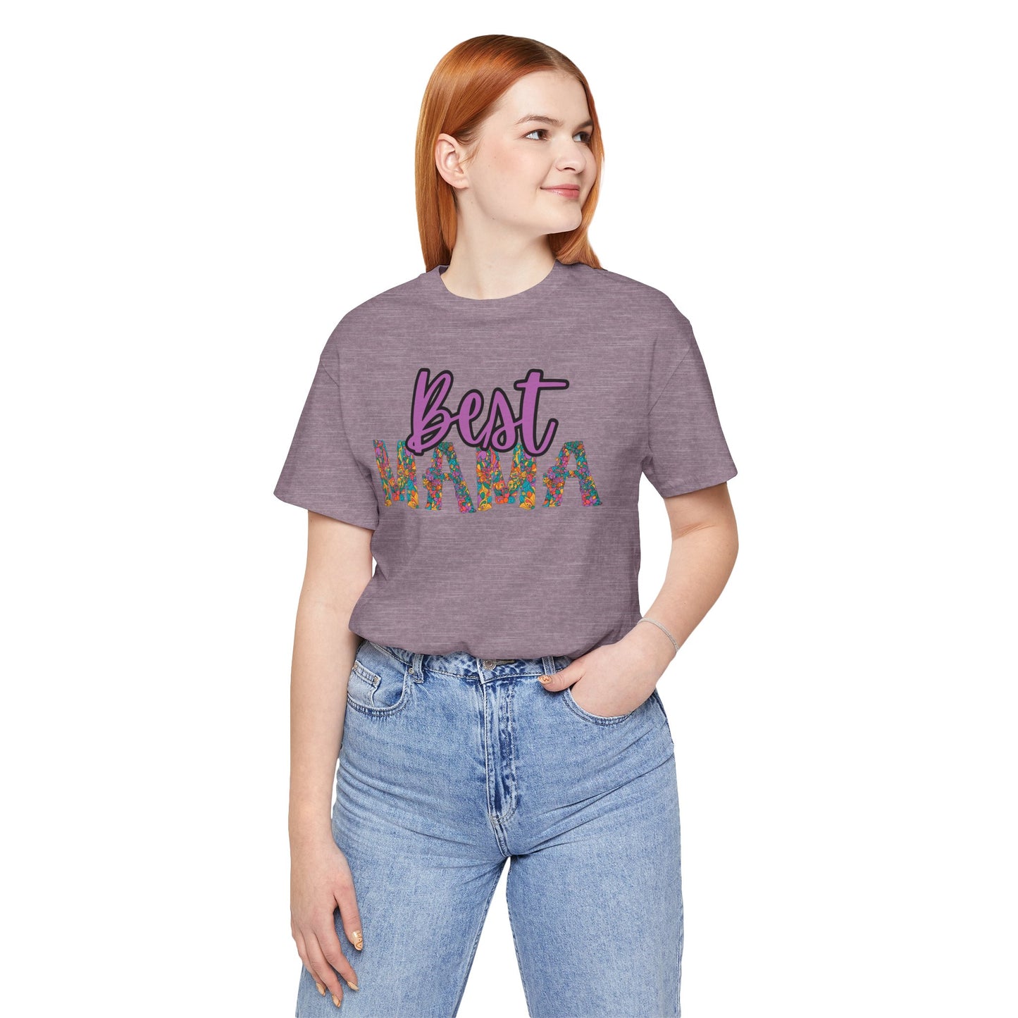 Floral 'Mama' Tee