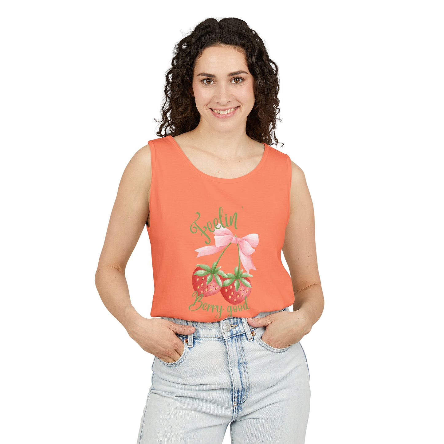 Feelin' Berry Good Unisex Tank Top
