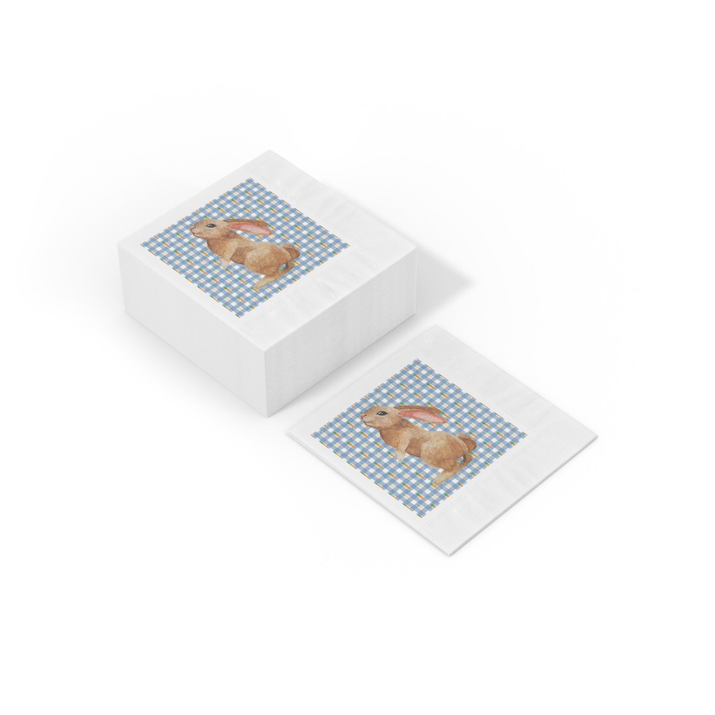 Rustic Rabbit Spring Napkin Set