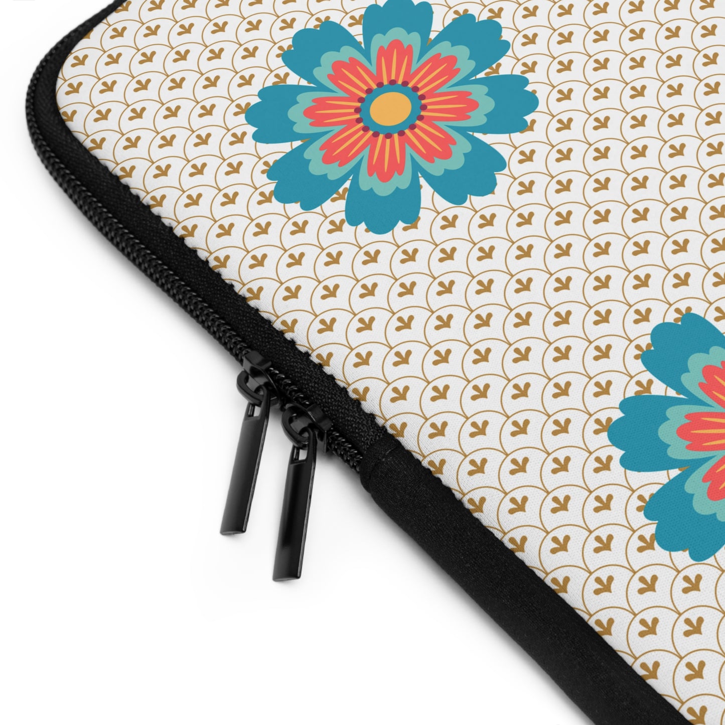 Colorful Floral Laptop Sleeve