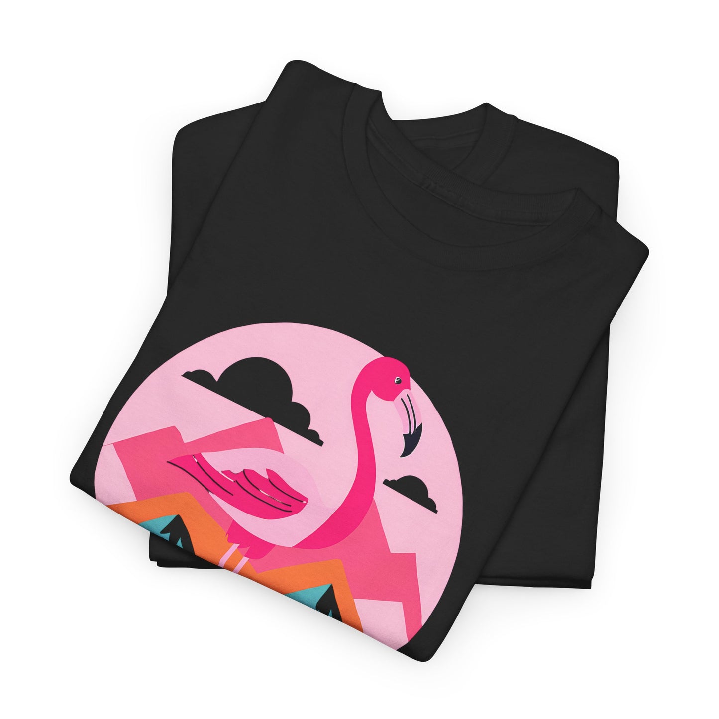 Flamingo Tee- Cotton T-shirt
