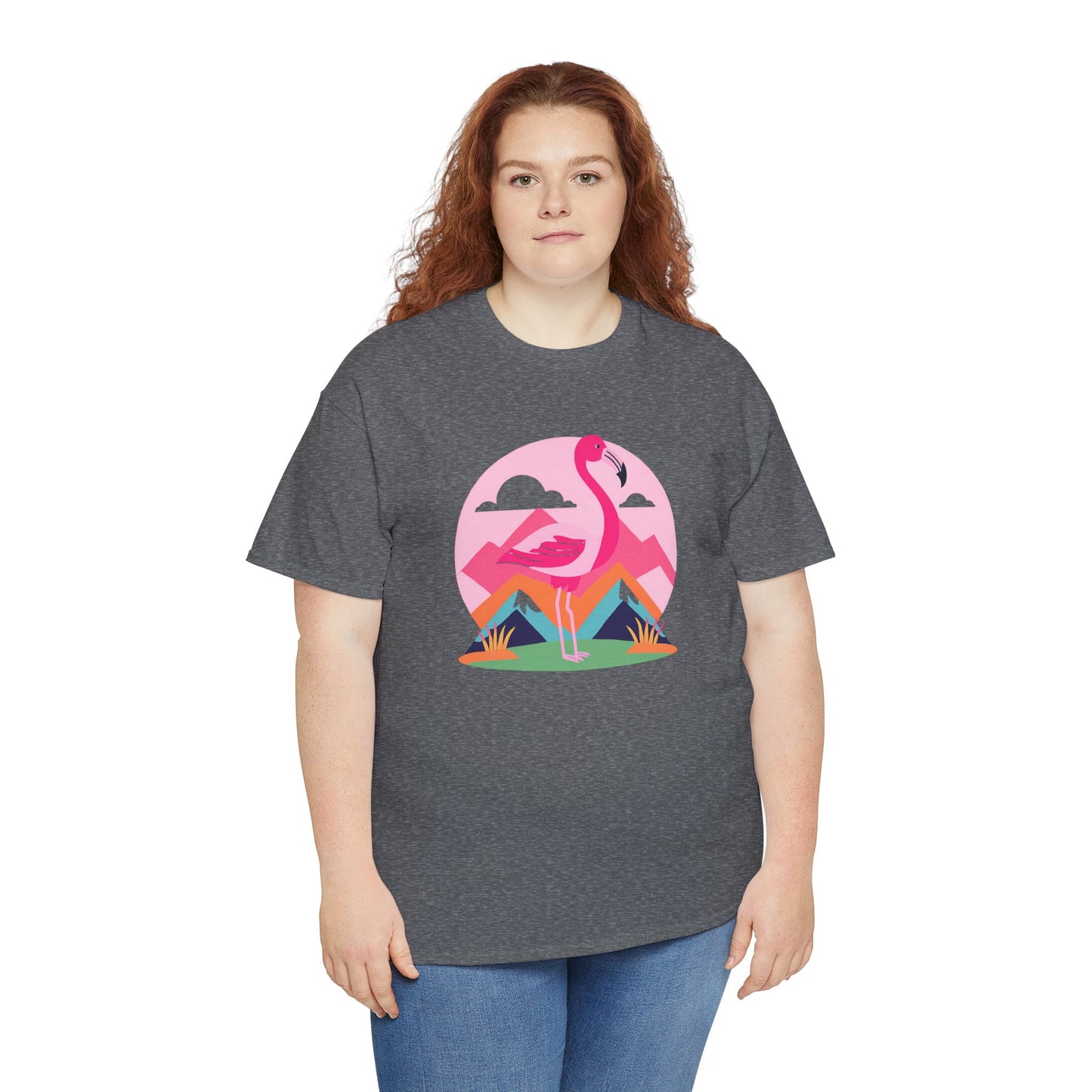 Flamingo Tee- Cotton T-shirt