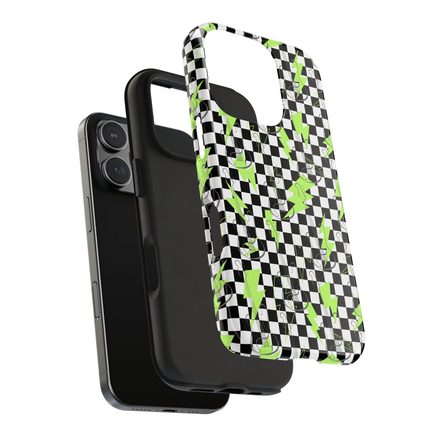 Phone Case - Lightening Guitar Rock the Day Design