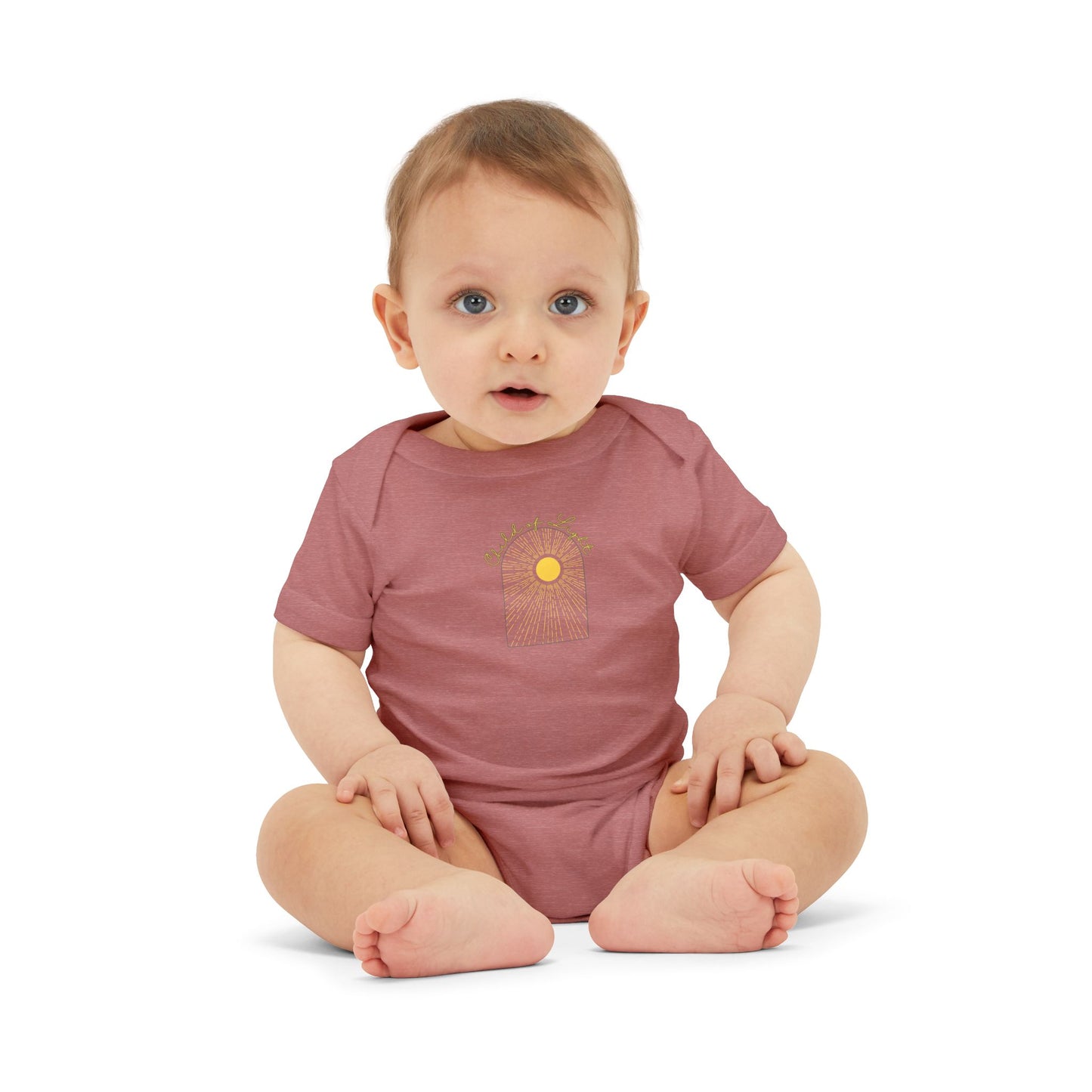 Onesie Infant Jersey with Child of Light Ephesians 5:8 Verse