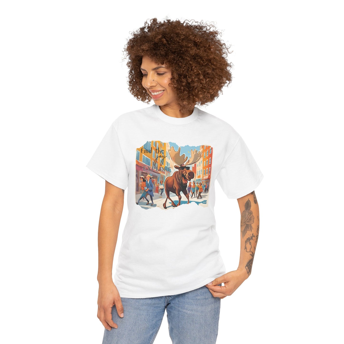 Joyful Moose Explorer T-Shirt