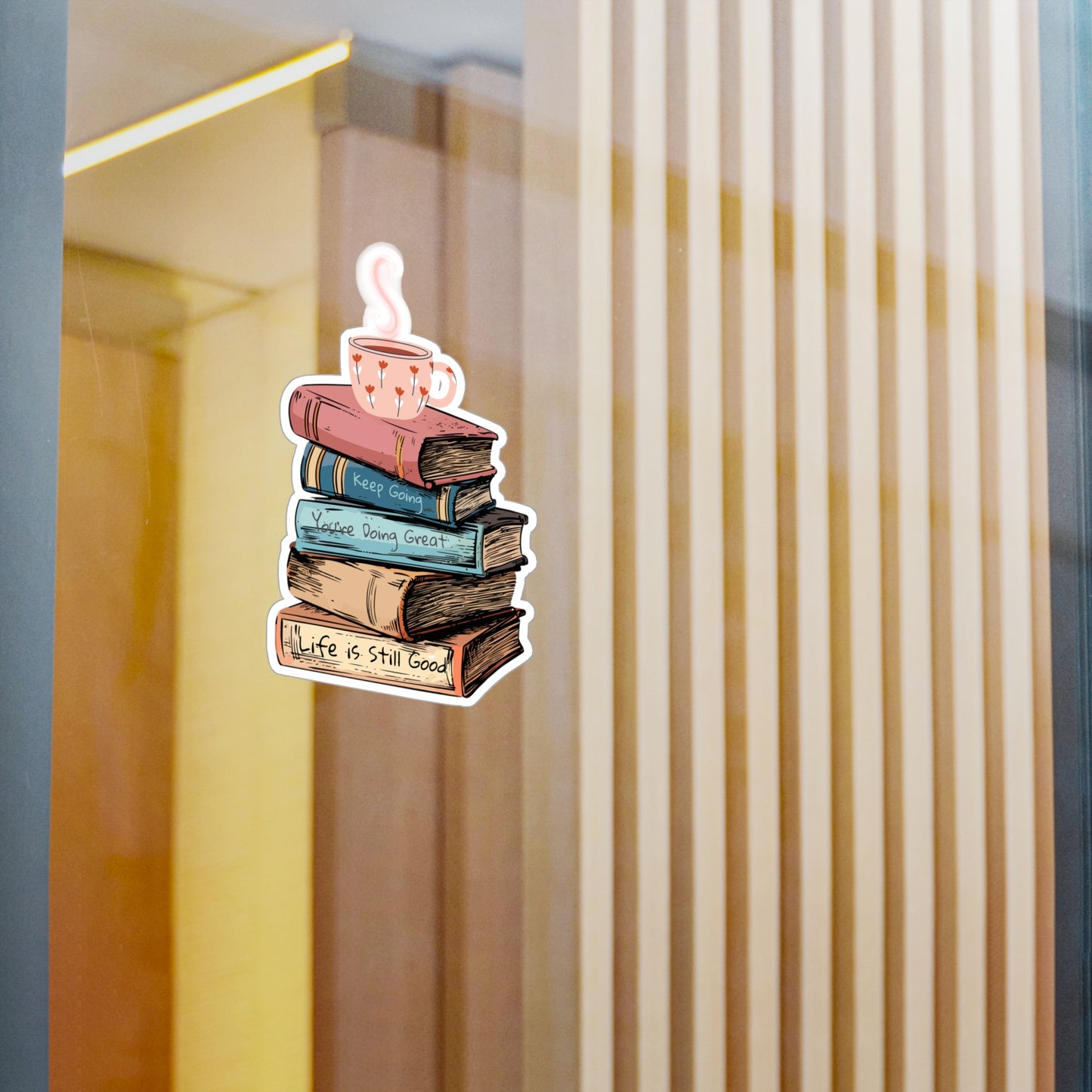 Book Lovers Keep Going Vinyl Decals