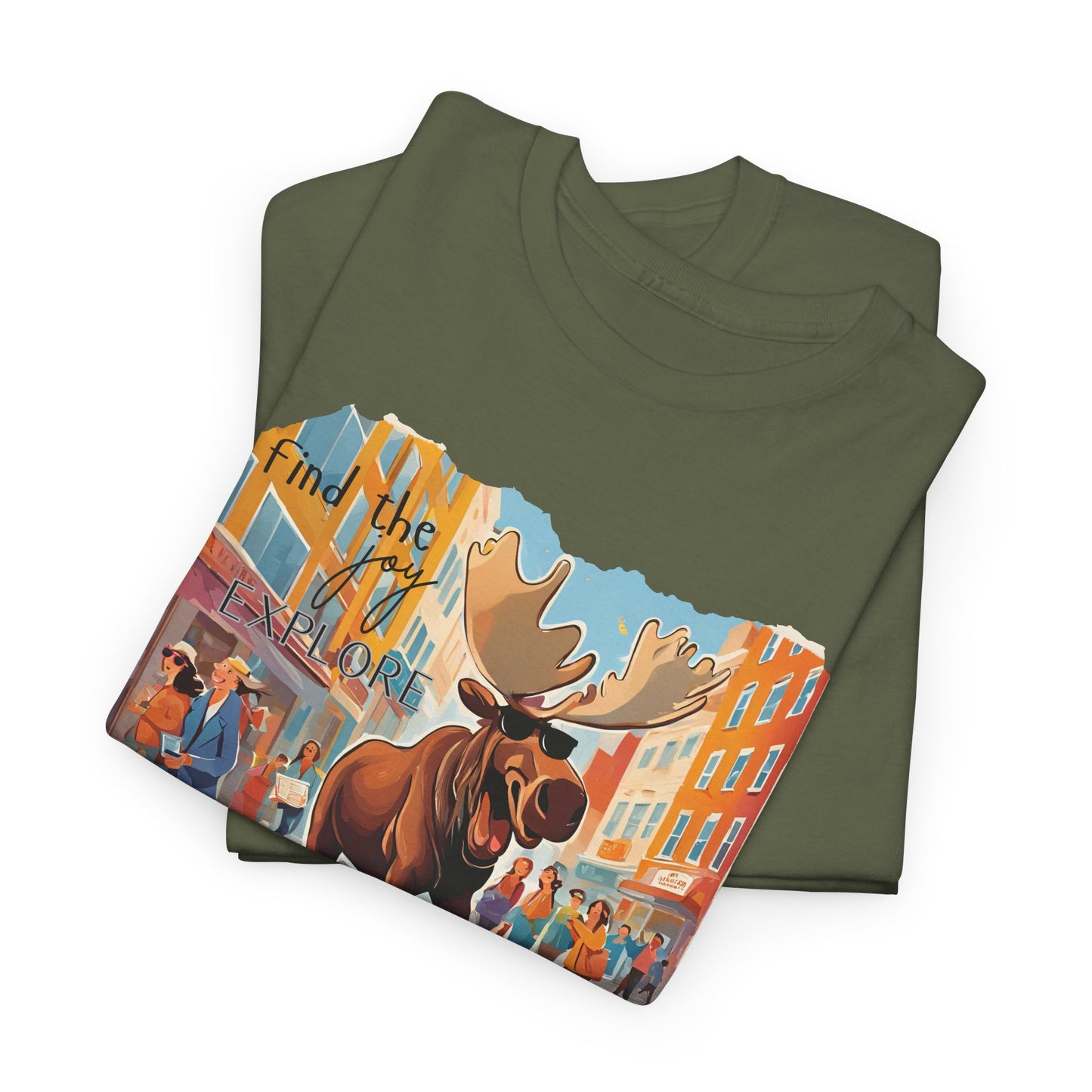 Joyful Moose Explorer T-Shirt