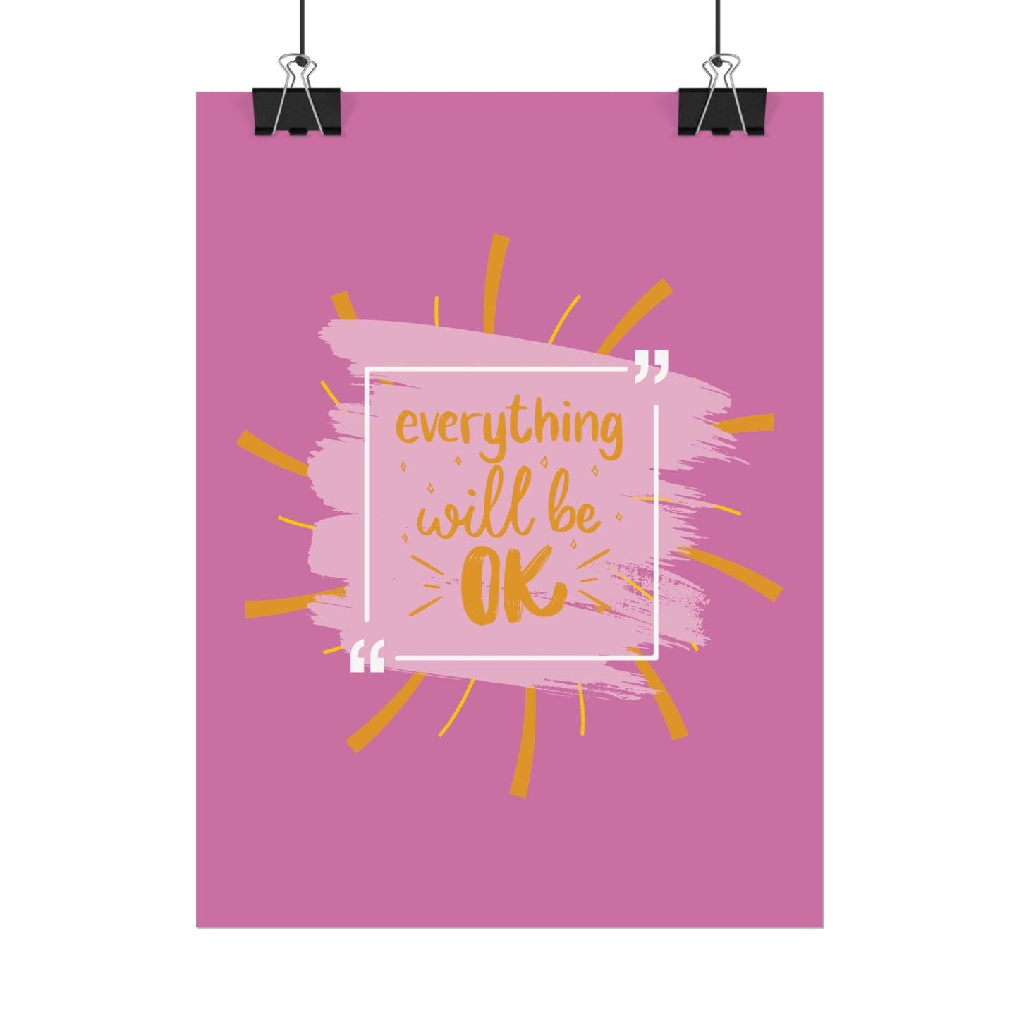 Everything Will Be Ok -Poster