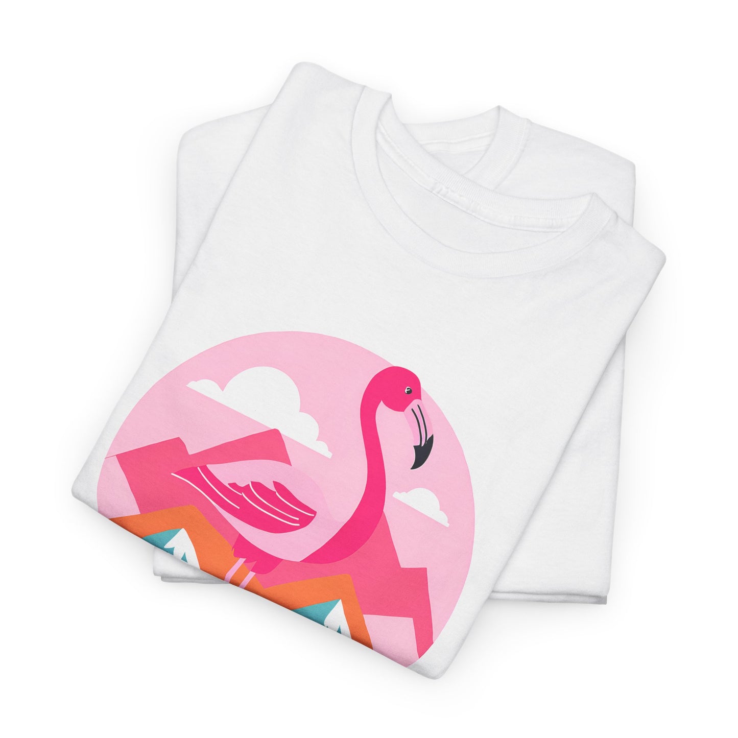 Flamingo Tee- Cotton T-shirt