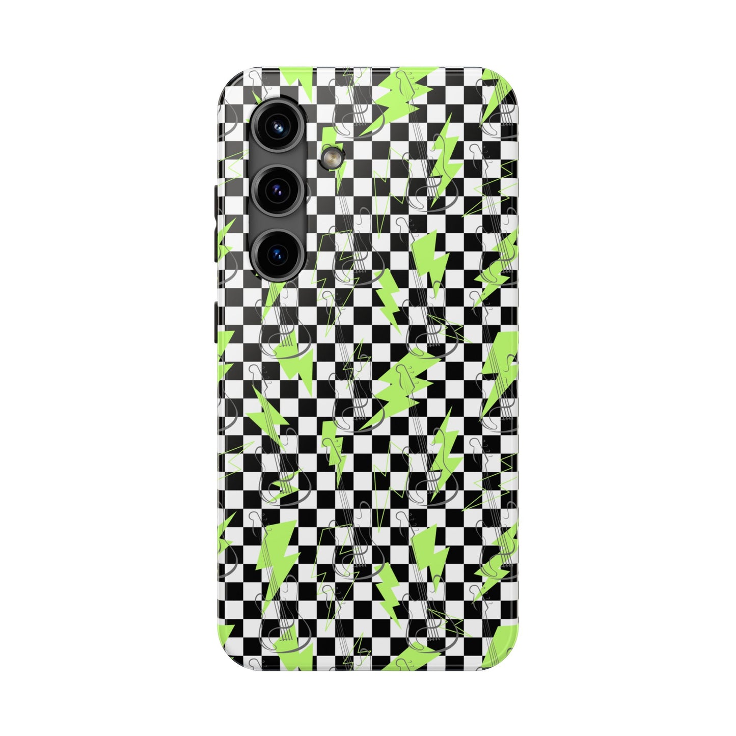 Phone Case - Lightening Guitar Rock the Day Design