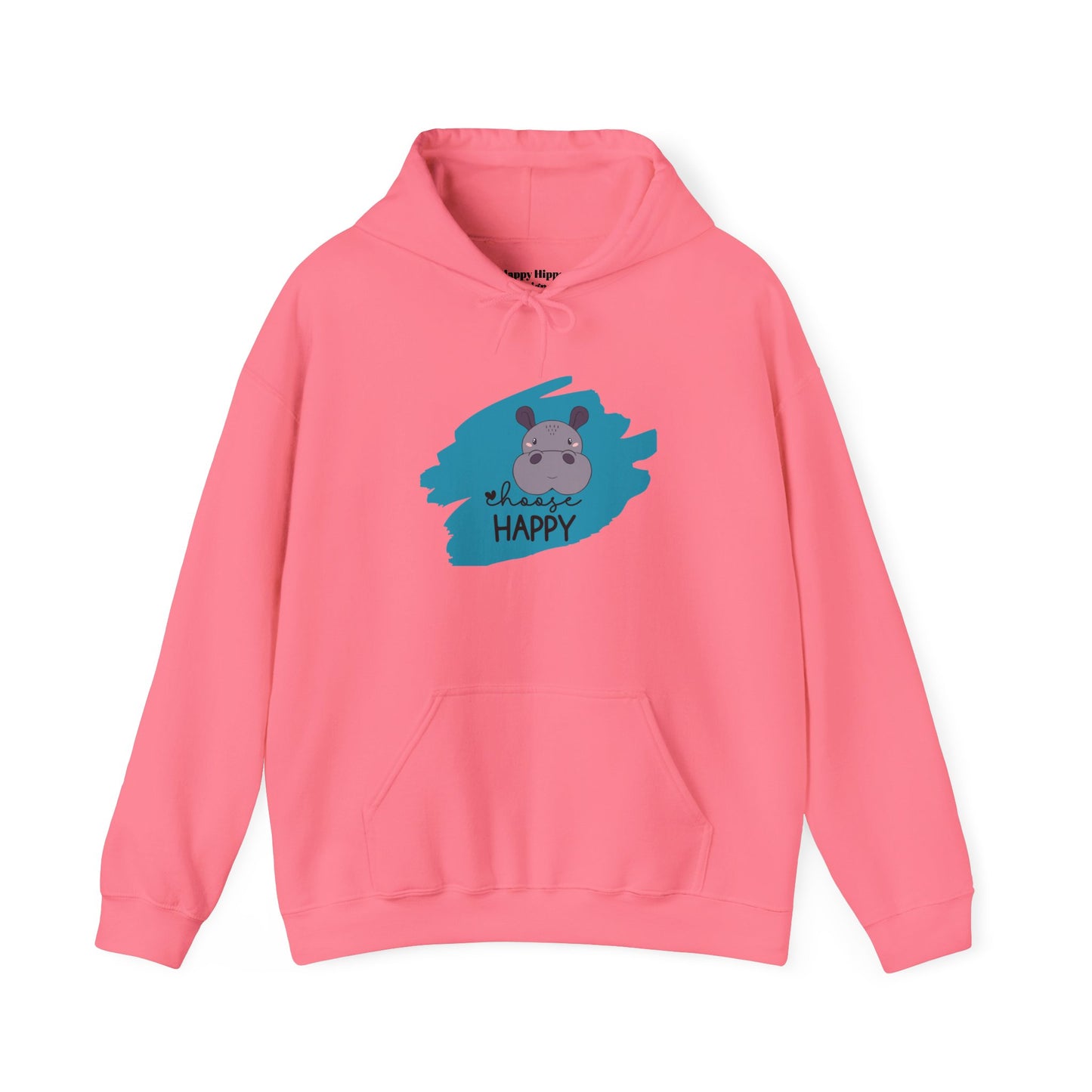 Hooded Sweatshirt - Choose Happy Choose Comfy