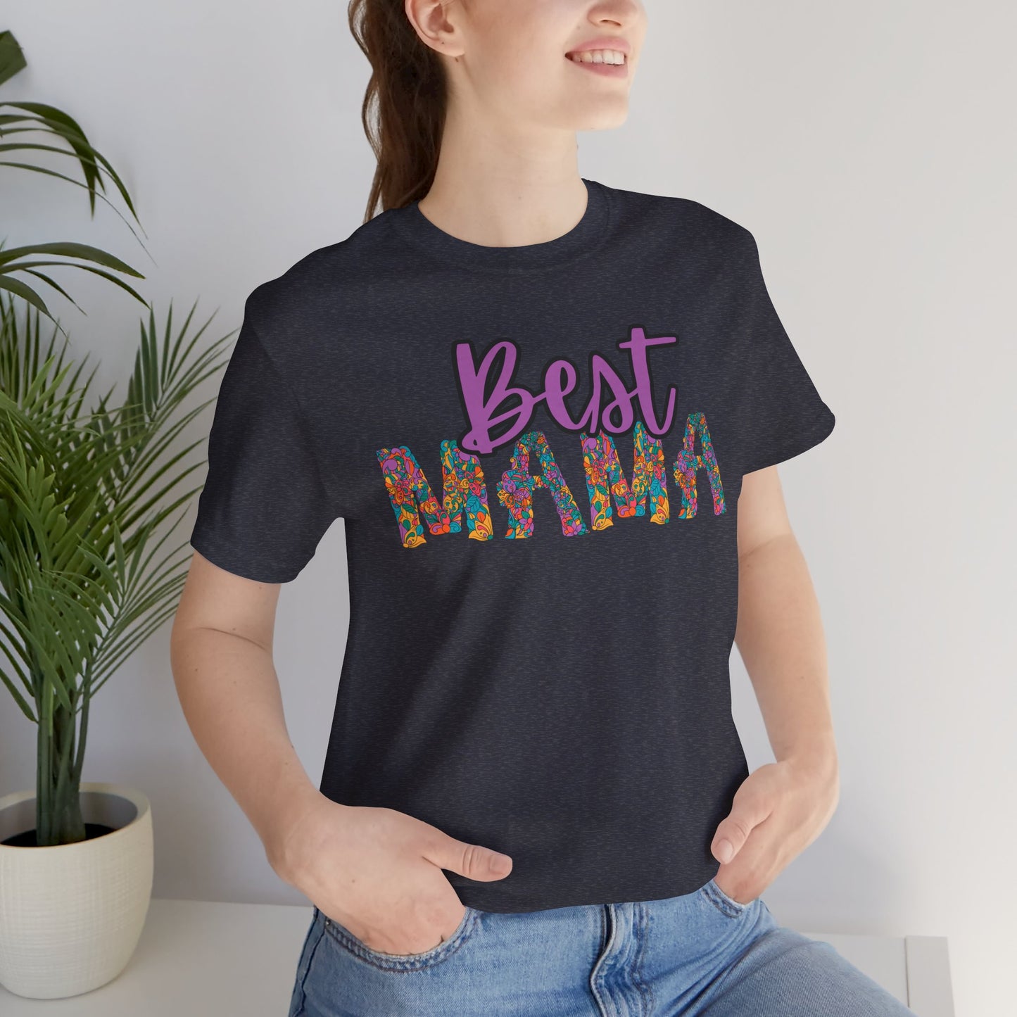 Floral 'Mama' Tee
