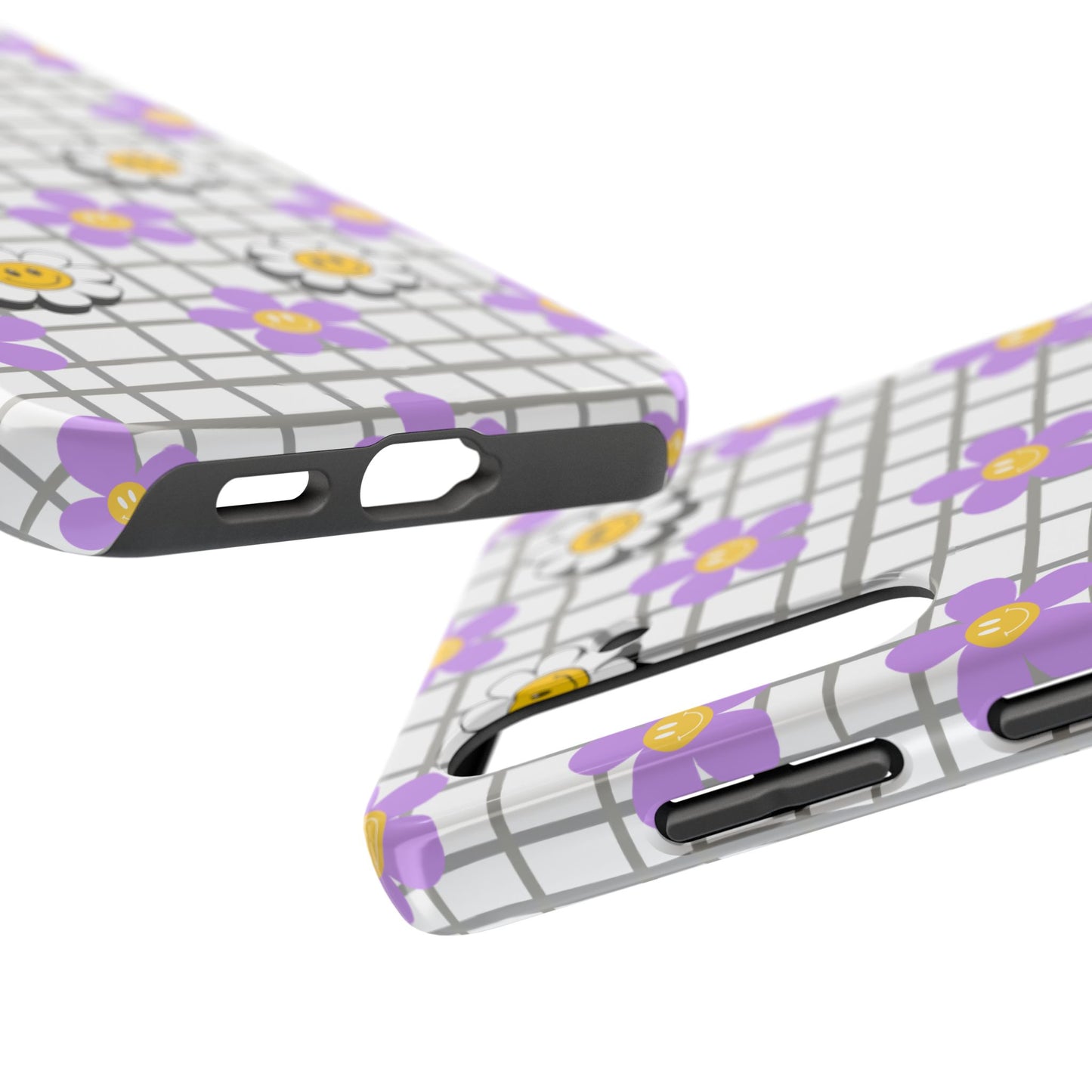 Phone Case - Flower Smiley Design