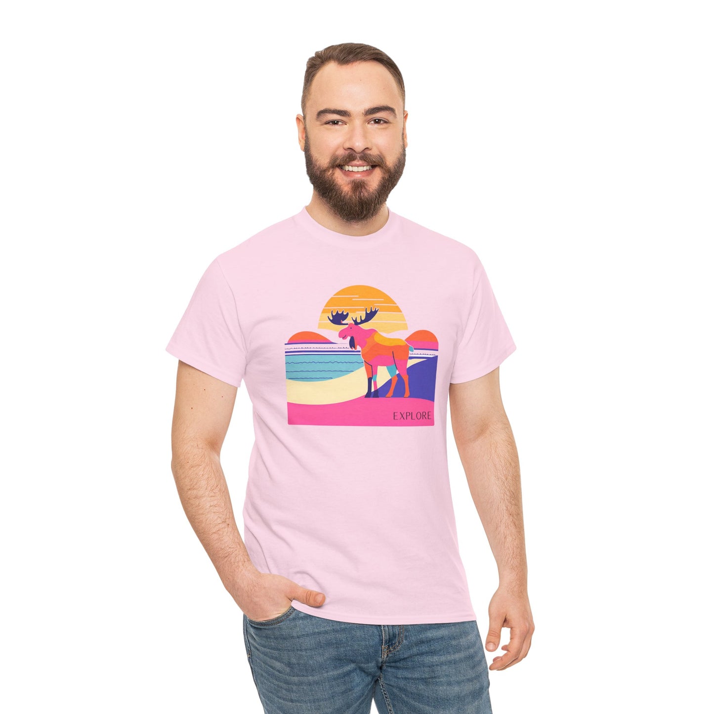 Explore Moose Tee - Adventure Lovers