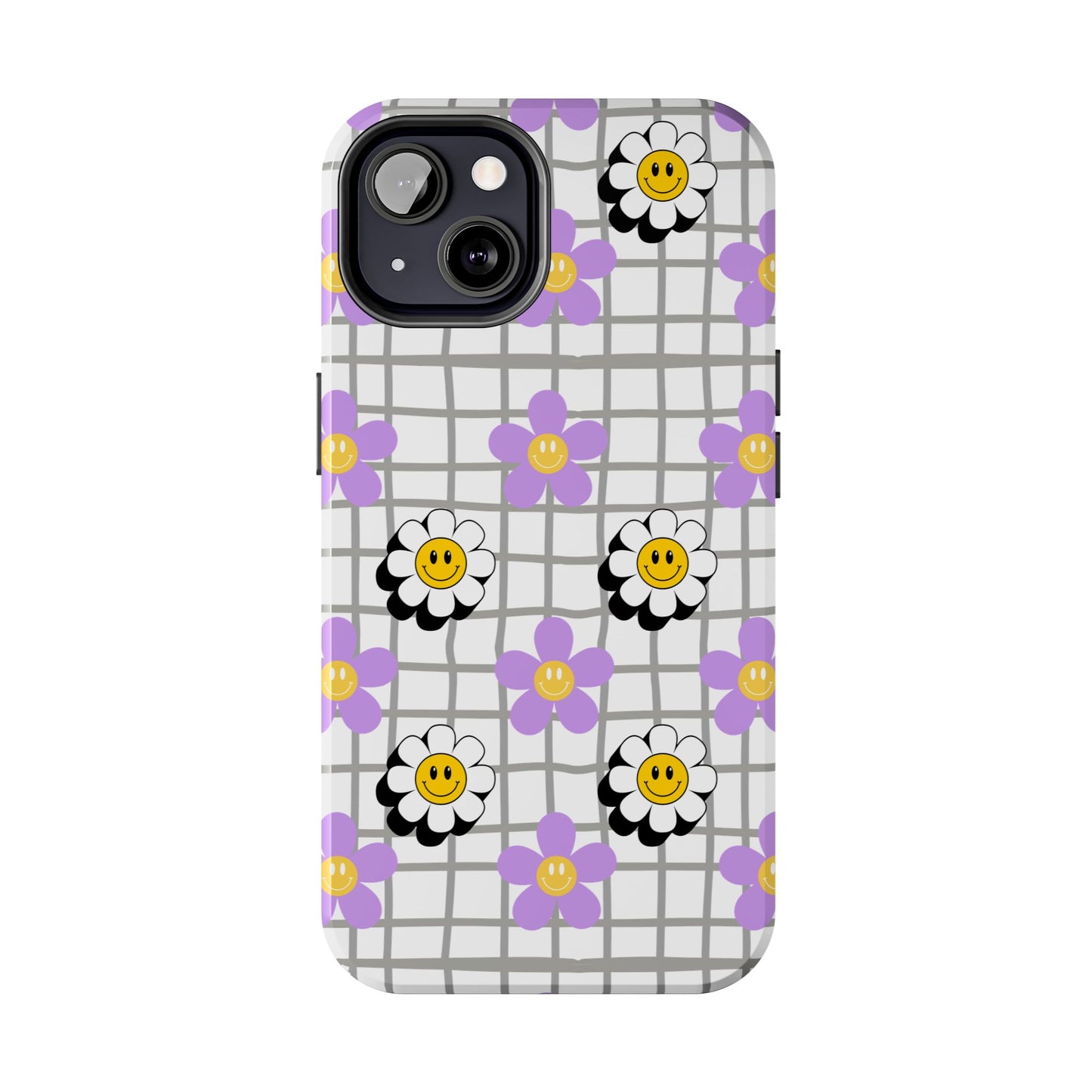 Phone Case - Flower Smiley Design