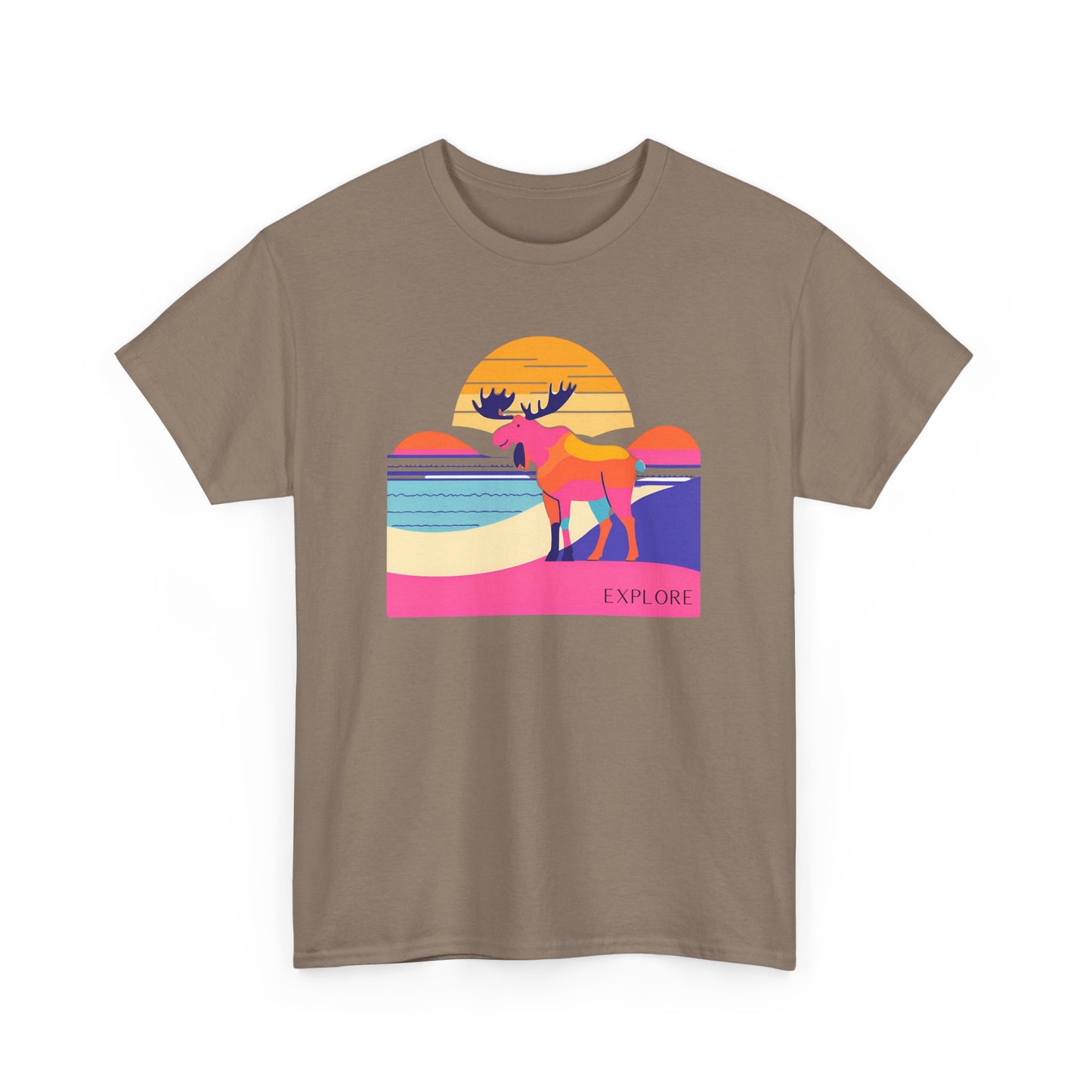 Explore Moose Tee - Adventure Lovers