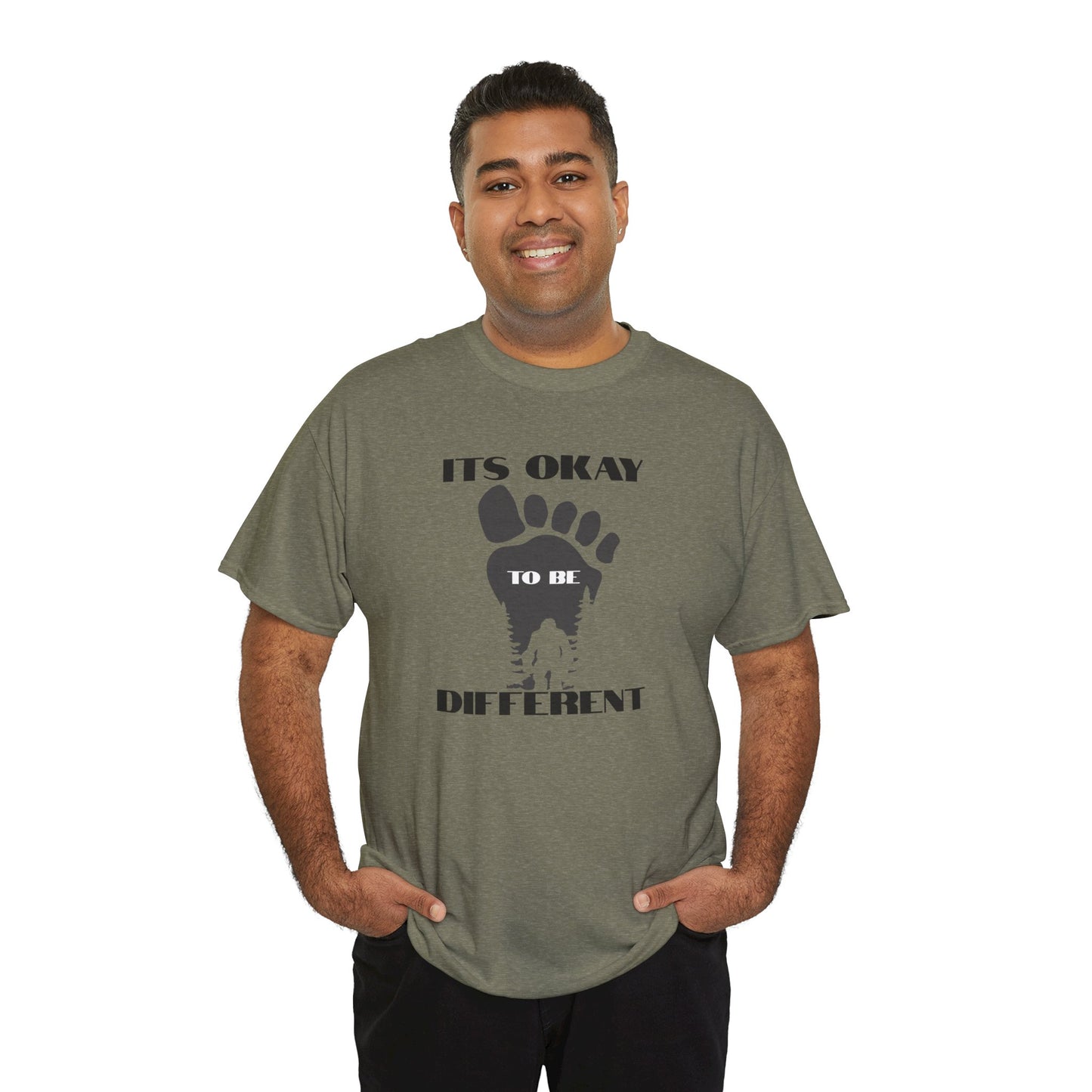 Big Foot Unisex Tee - Embrace Being Different
