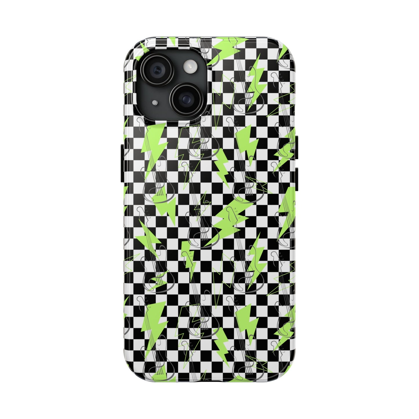 Phone Case - Lightening Guitar Rock the Day Design