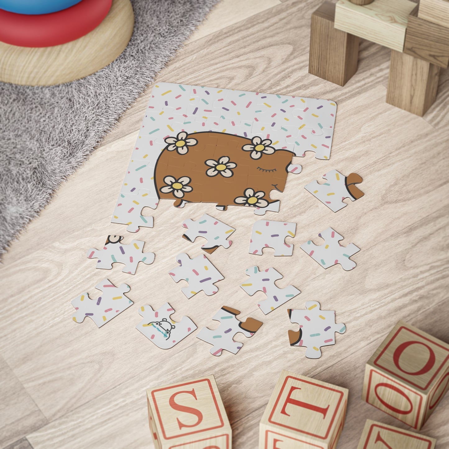 Kids Puzzle, Mexican Pastry Marranito 30-Piece