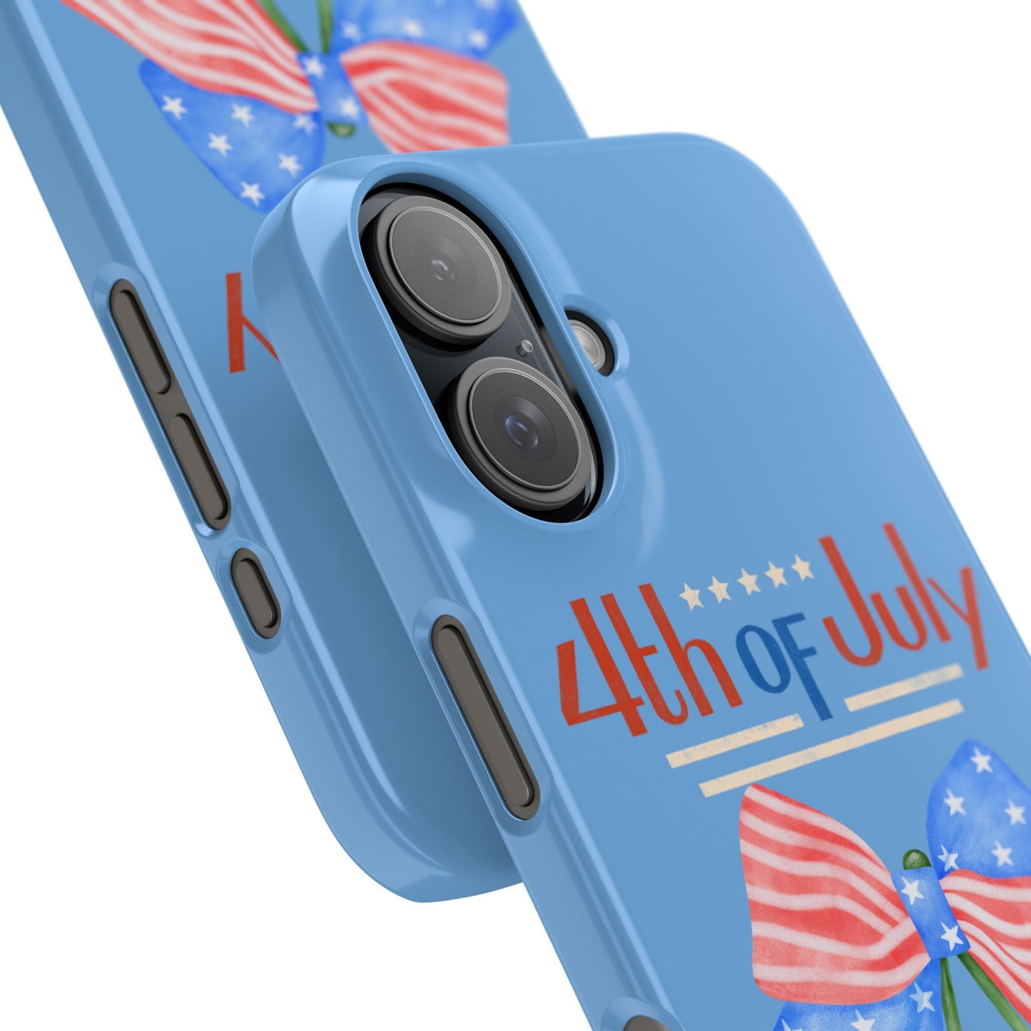 Patriotic Slim Phone Cases for 4th of July | Americana Accessories, Summer Gift, Holiday Celebration, Phone Protection