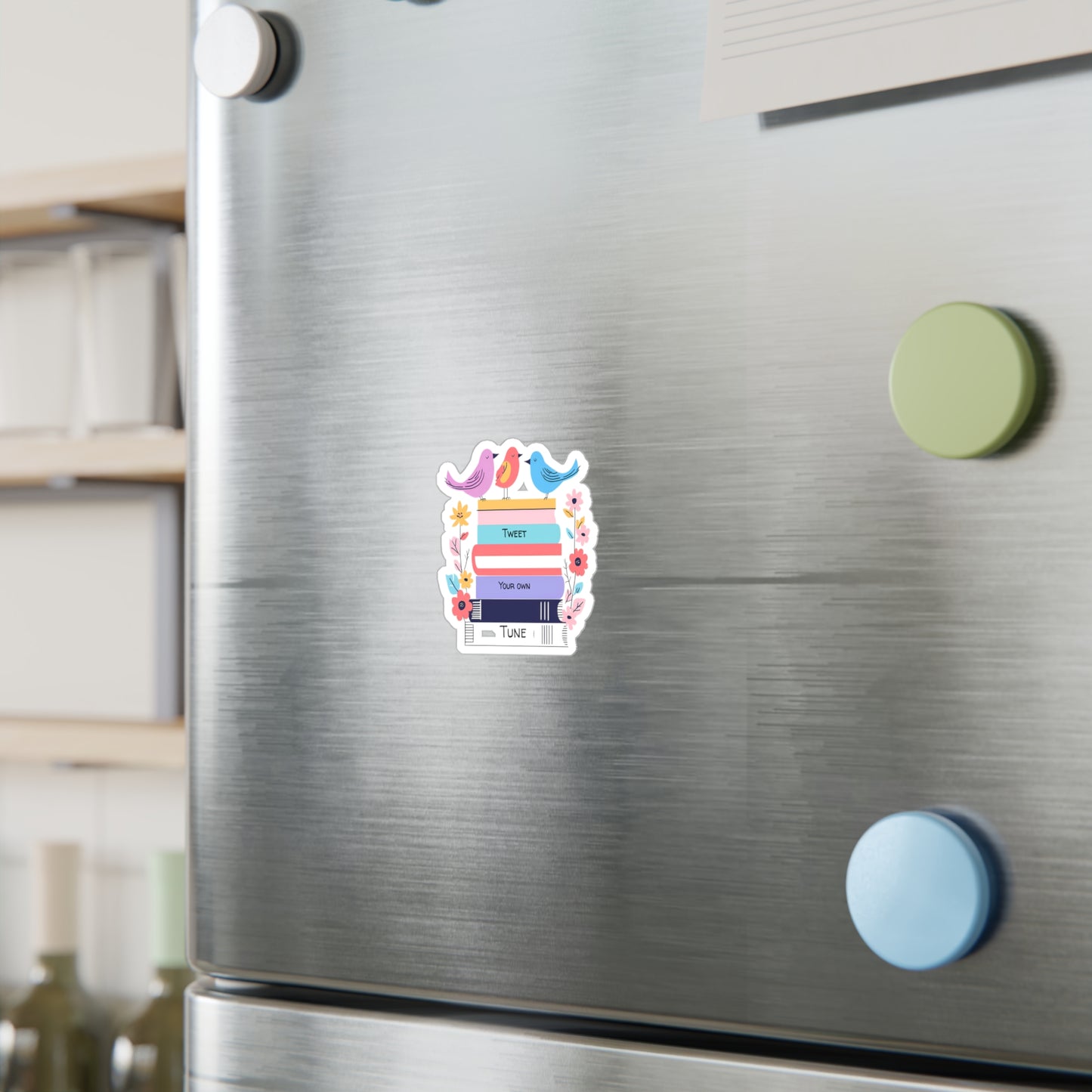 Tweet Your Own Tune-Vinyl Decal sticker