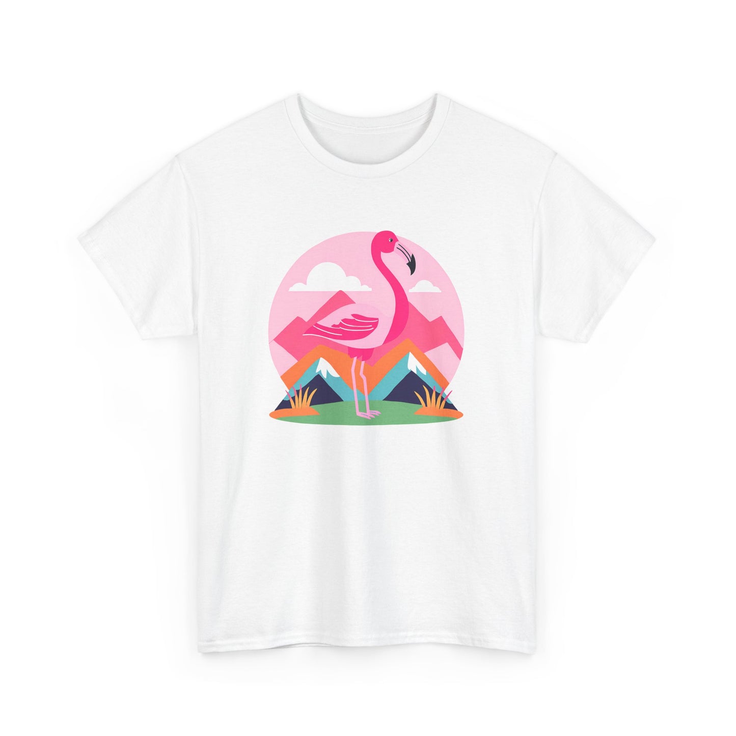 Flamingo Tee- Cotton T-shirt