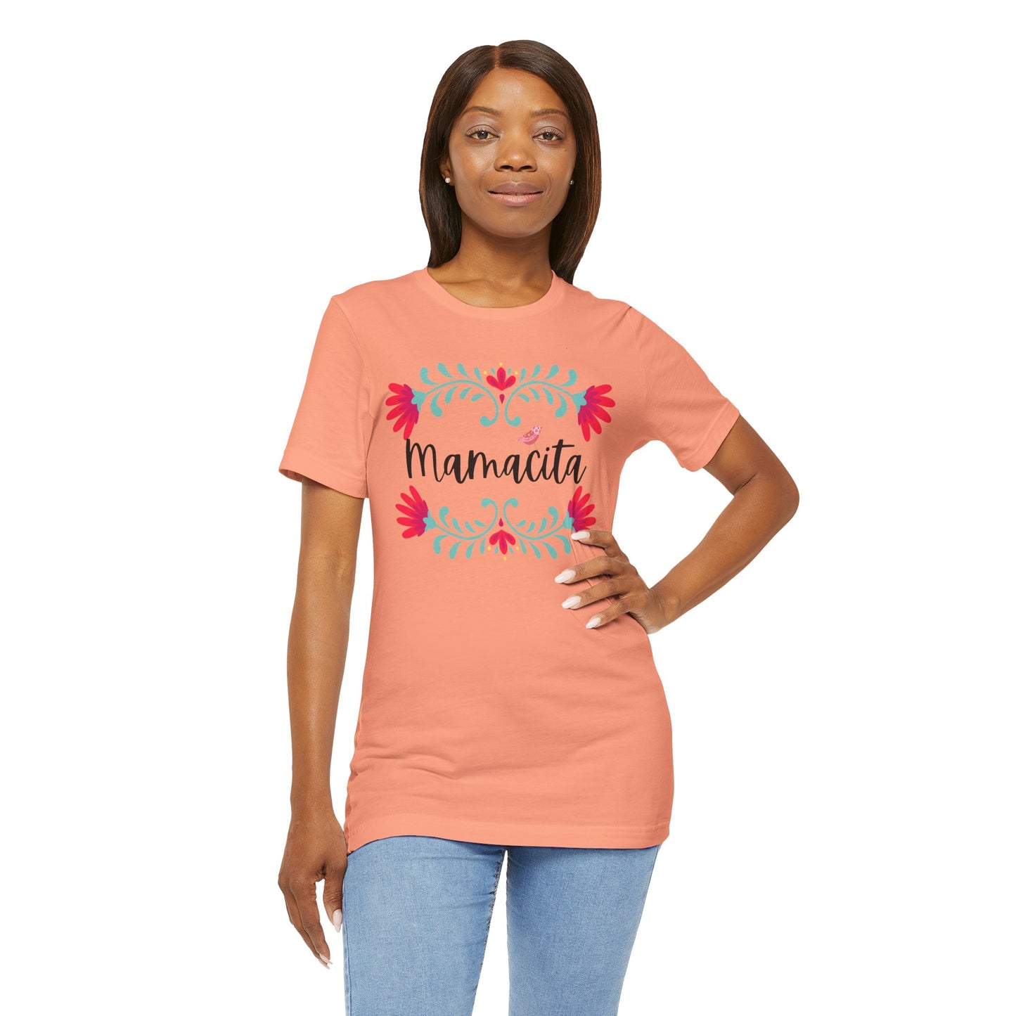 Mamacita- Mexican art inspired Floral Tee