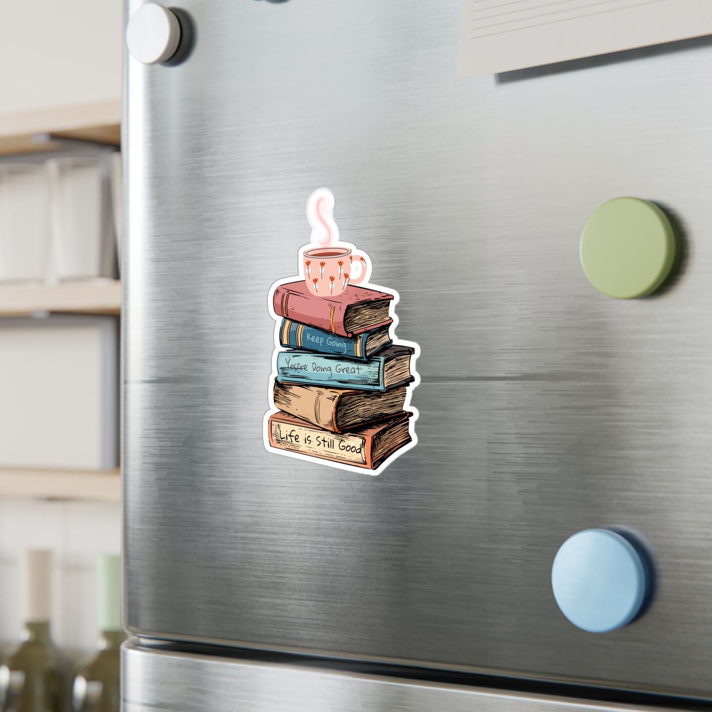 Book Lovers Keep Going Vinyl Decals