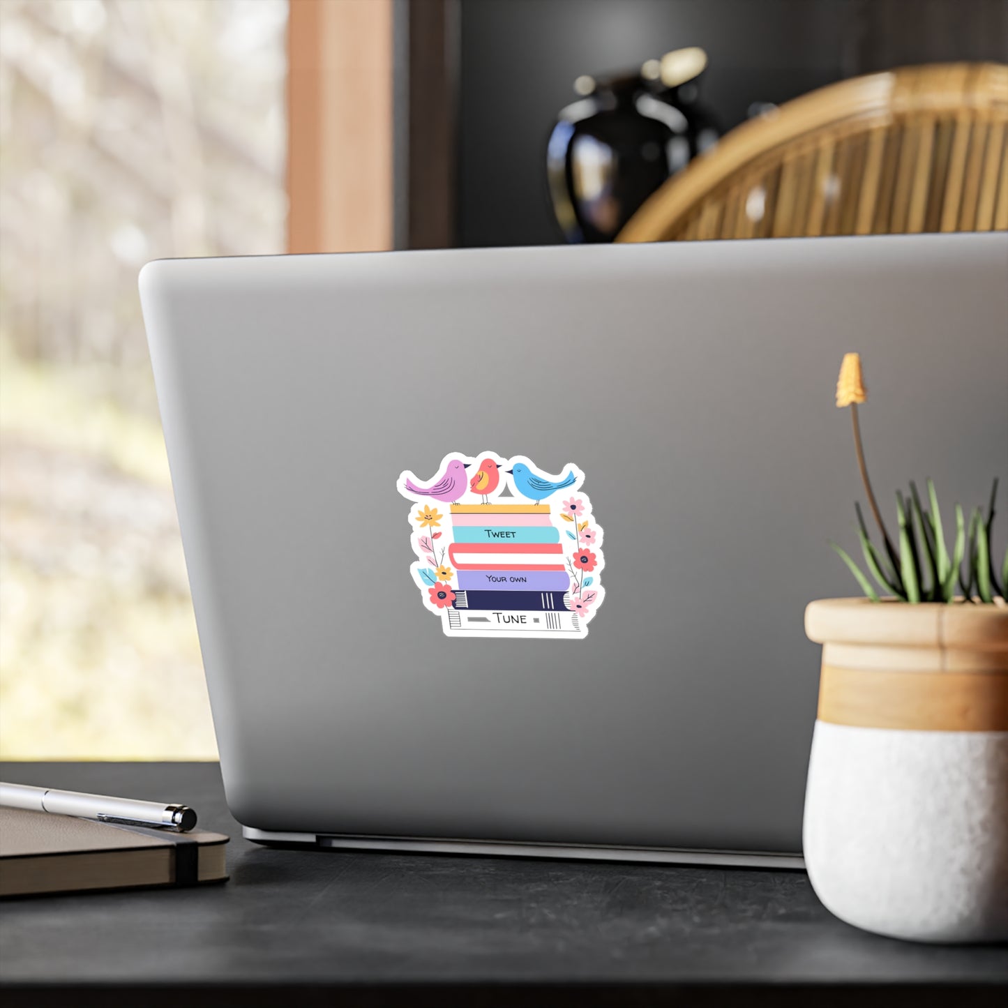 Tweet Your Own Tune-Vinyl Decal sticker