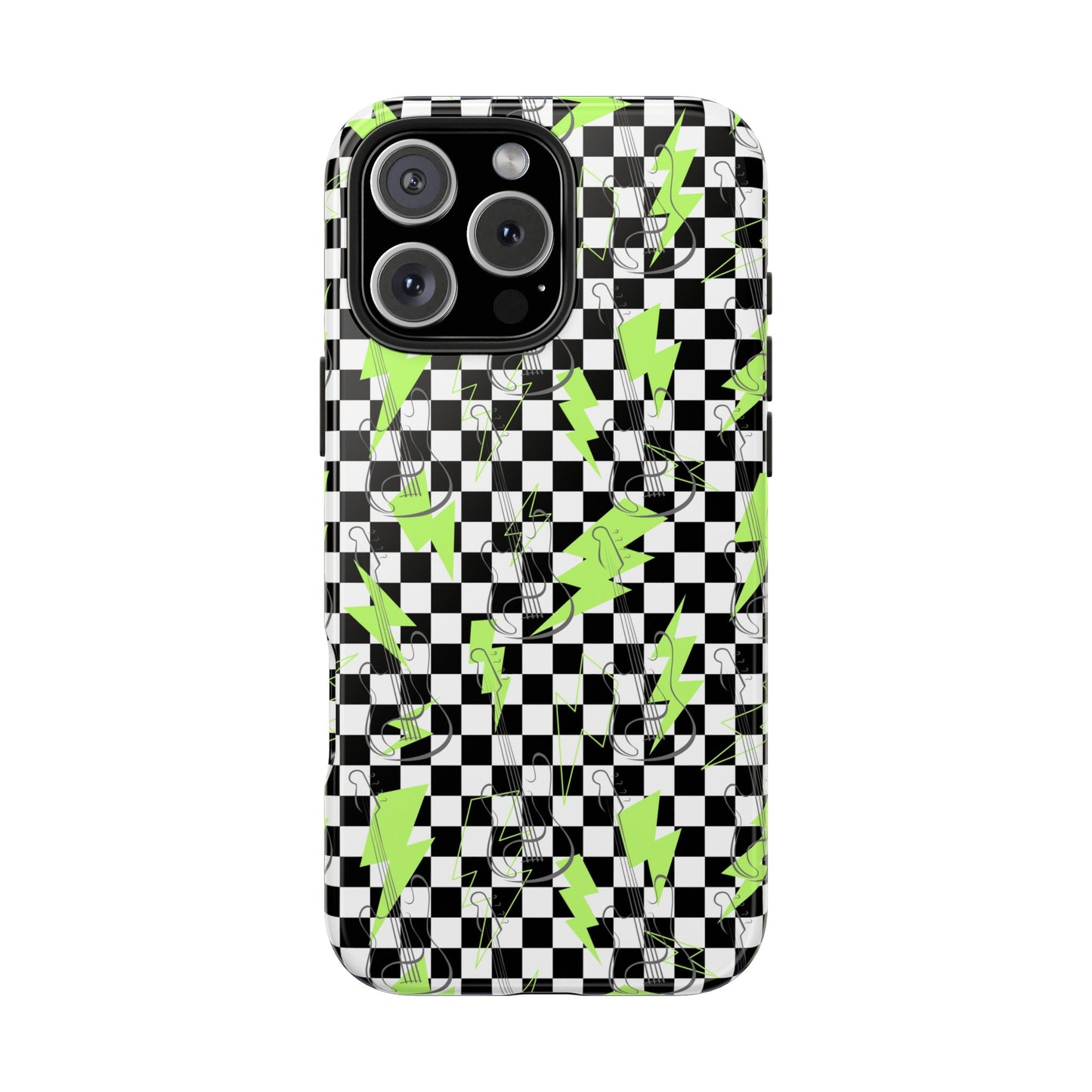Phone Case - Lightening Guitar Rock the Day Design