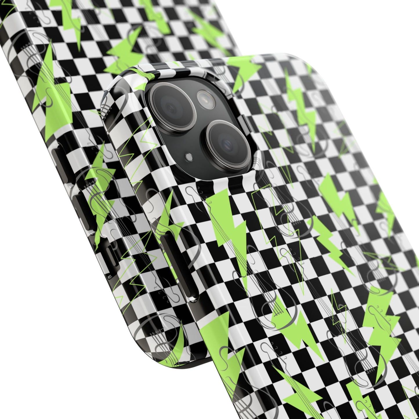 Phone Case - Lightening Guitar Rock the Day Design