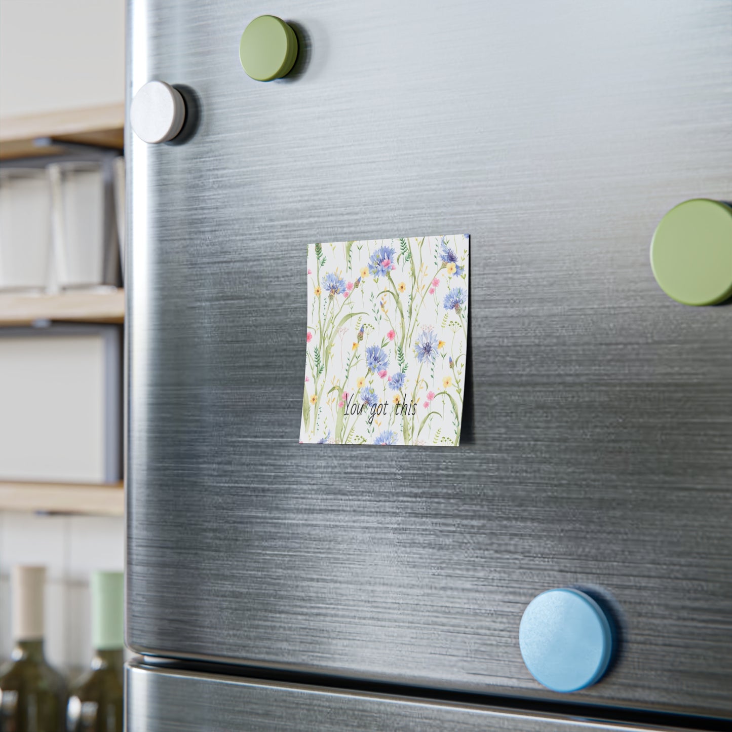 Inspirational Flowered Post-it® Note Pads - "You Got This"