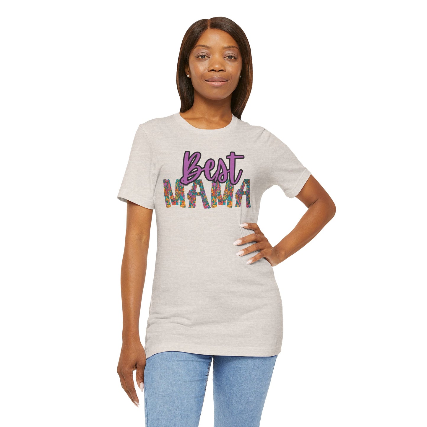 Floral 'Mama' Tee
